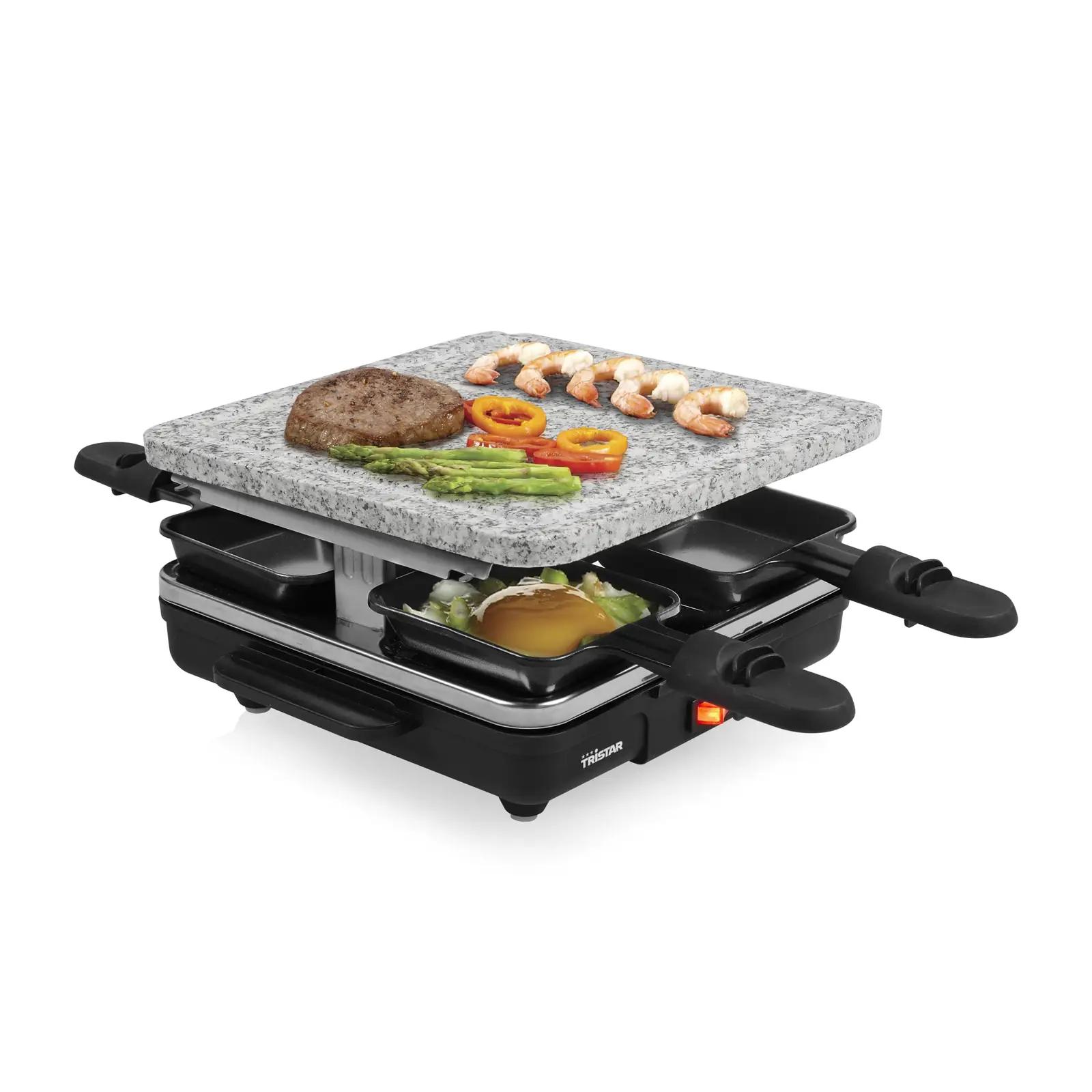 Tristar stein-grillplaat – keraamiline grill 4-le, BPA-vaba