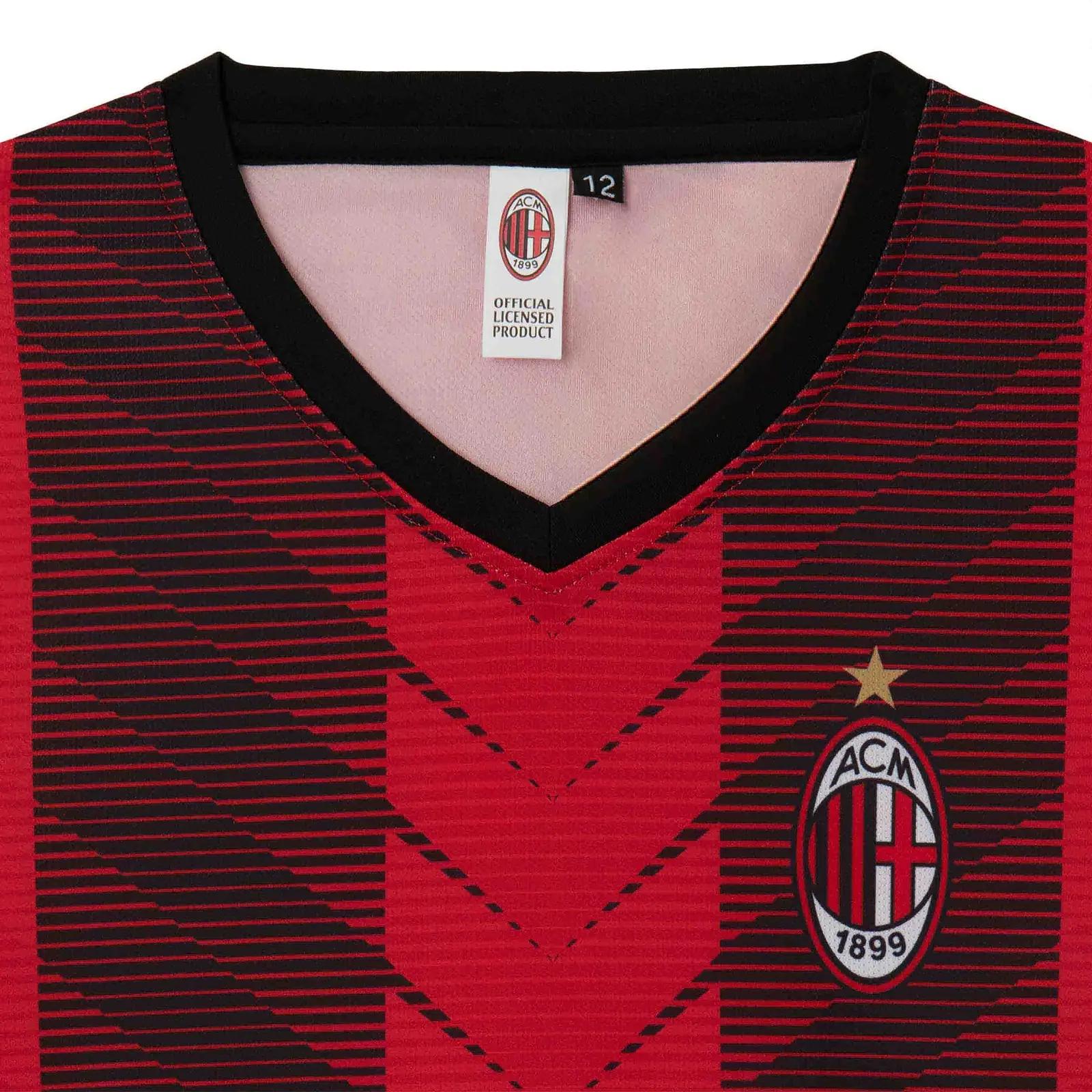 ACM 1899 AC Milan laste kodumängu särk – kvaliteetne fännikleit – pakend ja tarvikud