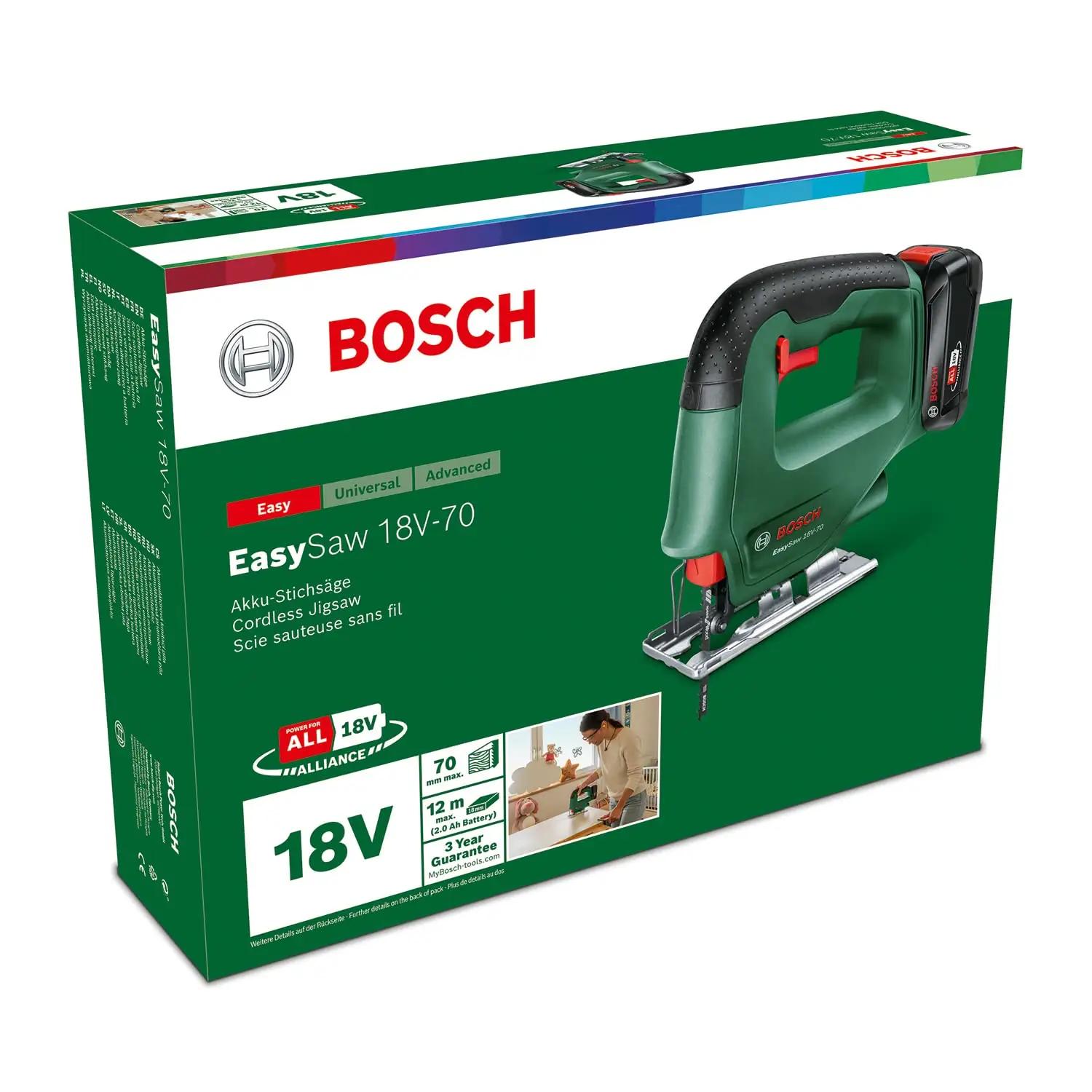 Bosch EasySaw 18V-70 juhtmevaba saag — kompaktne tööriist – pilt 7