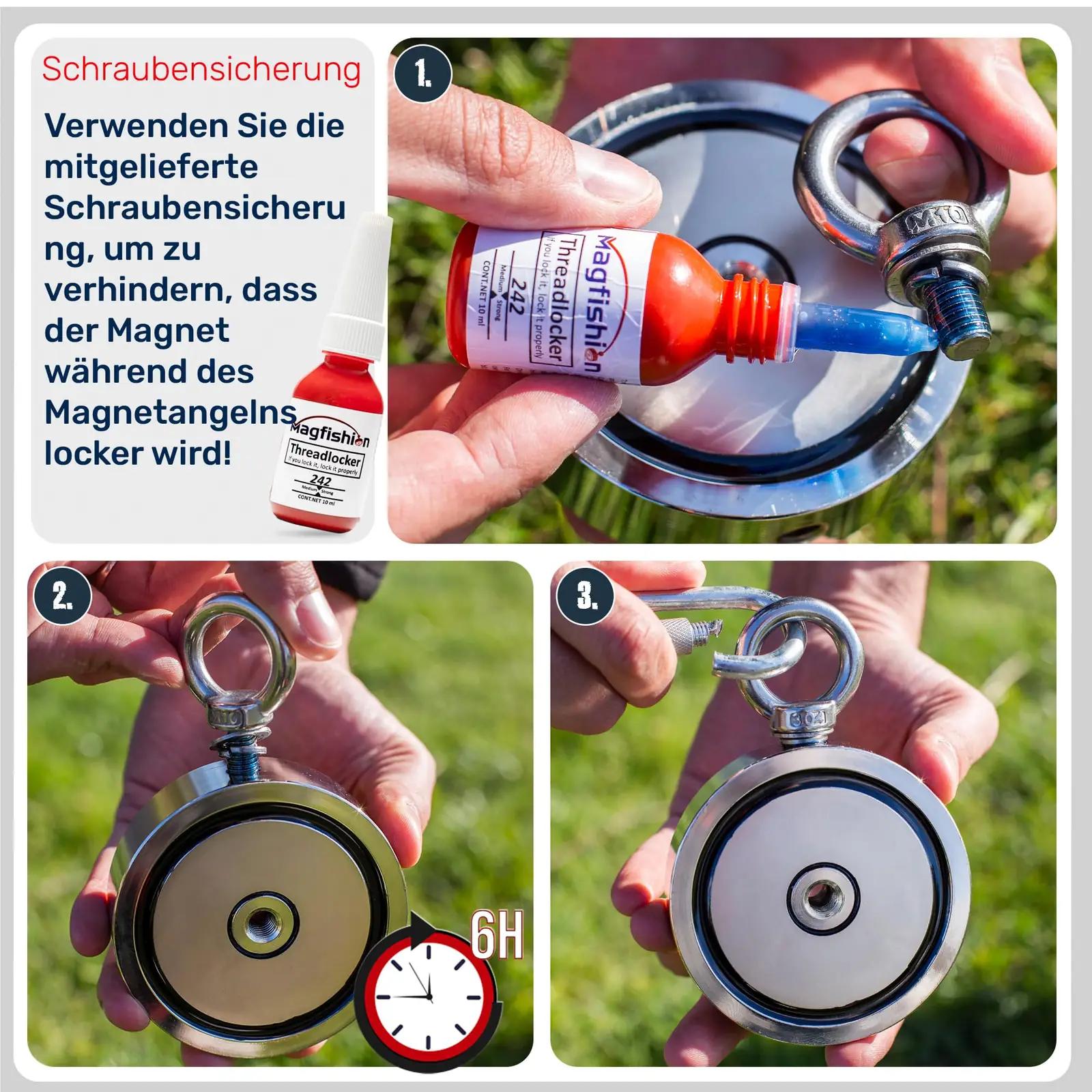 Magfishion tugev neodüüm magnetfishing komplekt – lisavaade