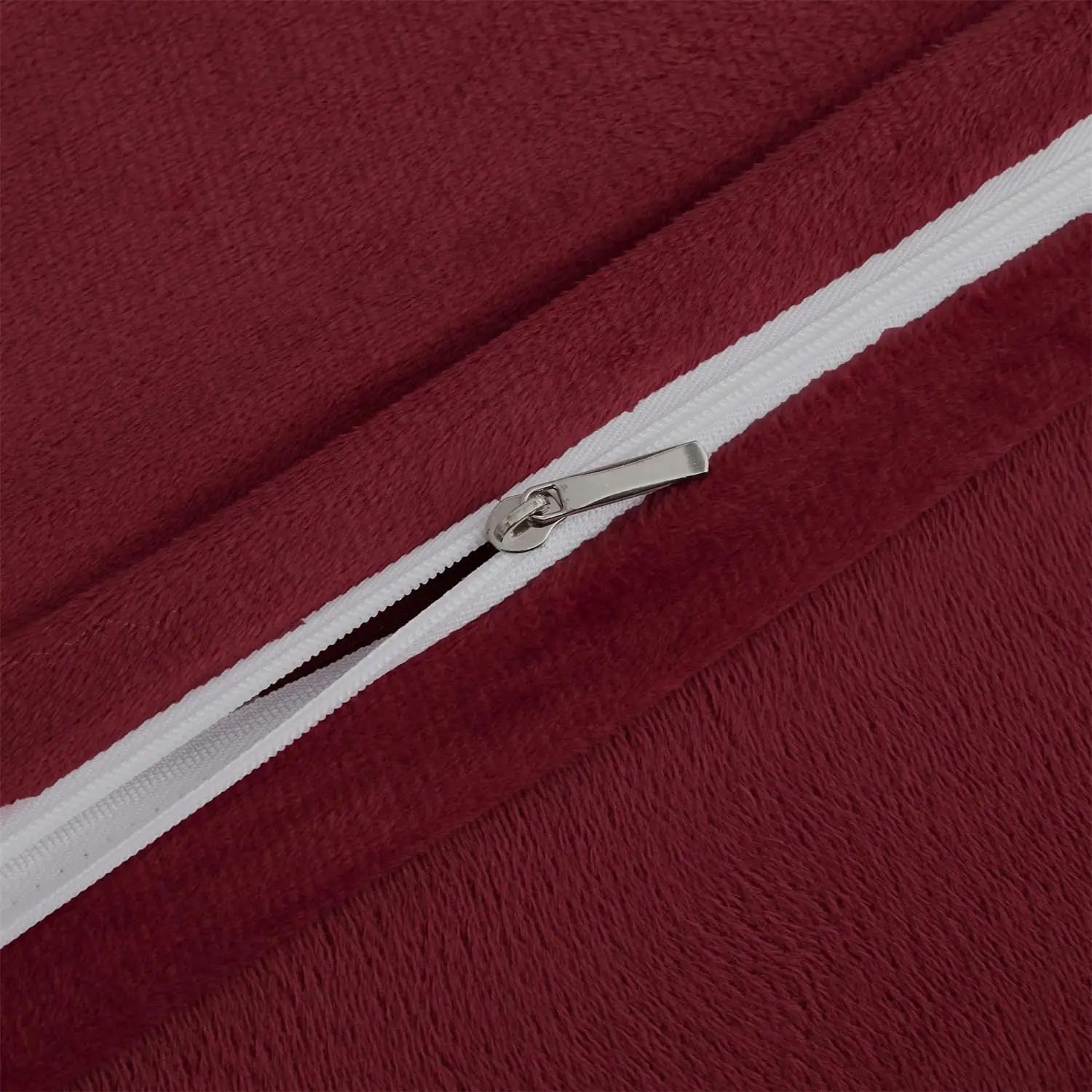 Gezu bordeaux flanellist soe voodipesukomplekt kingituseks – pilt 6