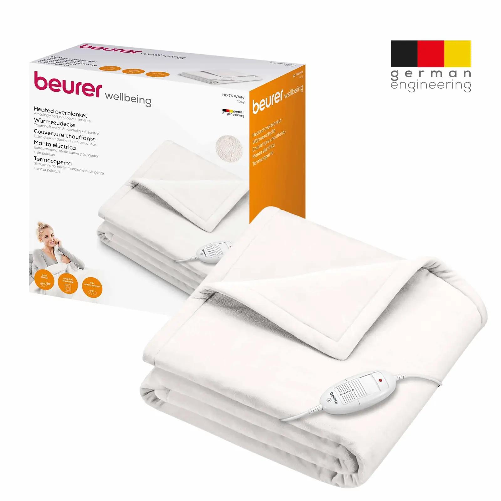 Beurer pehme soojatekk 180×130 cm – masinpesu ja turvasüsteem – pilt 9