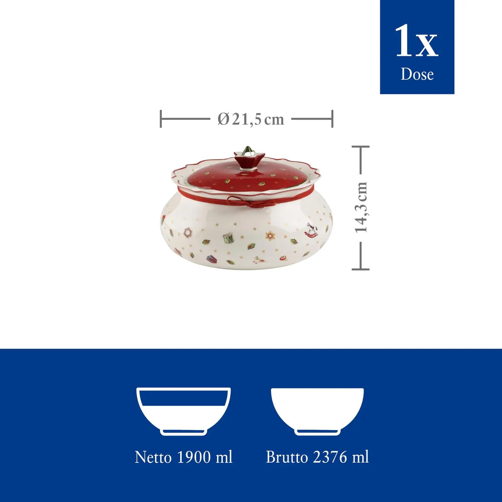 Villeroy & Boch porcelaanne küpsistepurk – kasutusnäide