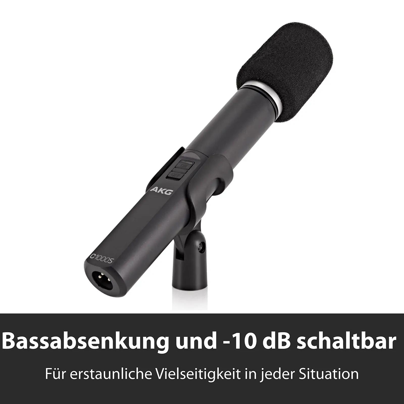 AKG professionaalne metallist kondensaatormikrofon – kasutusnäide