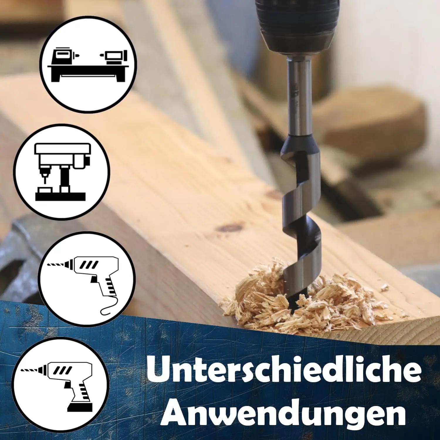 AM-Zerspanungstechnik puiduboor 6×105 mm — täpne ja vastupidav – detailne vaade