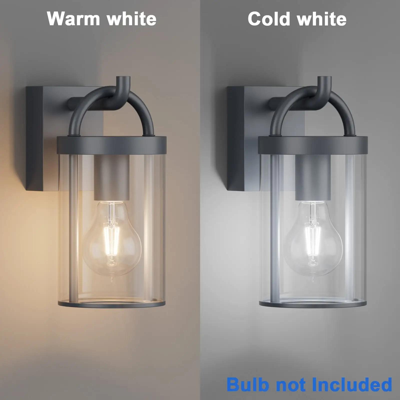 Klighten vintage-alumiiniumist välisseinavalgusti — stiilne – detailne vaade