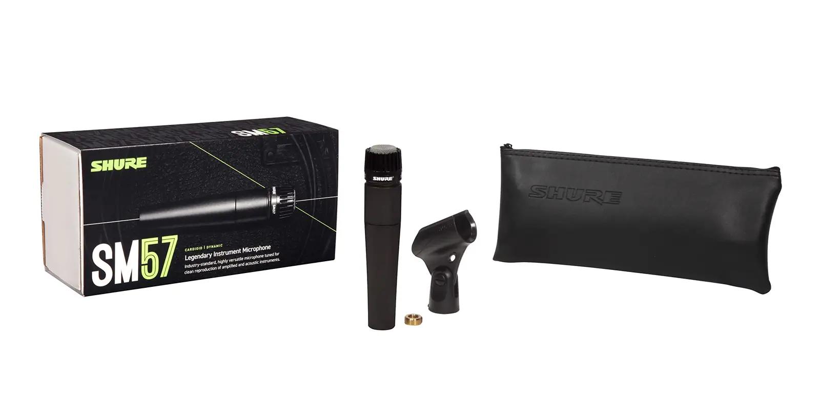 Shure SM57-LC muuusika ja dj-seadmed – detailne lähivaade