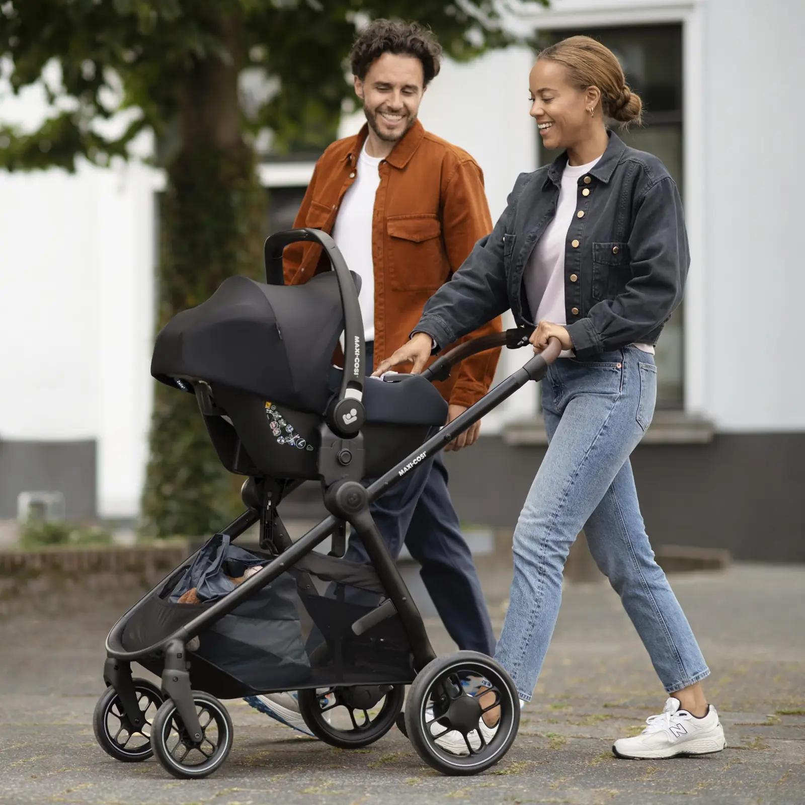 Maxi-Cosi turvaline autosõiduadapter beebikõrvitsale, marmor – pilt 6