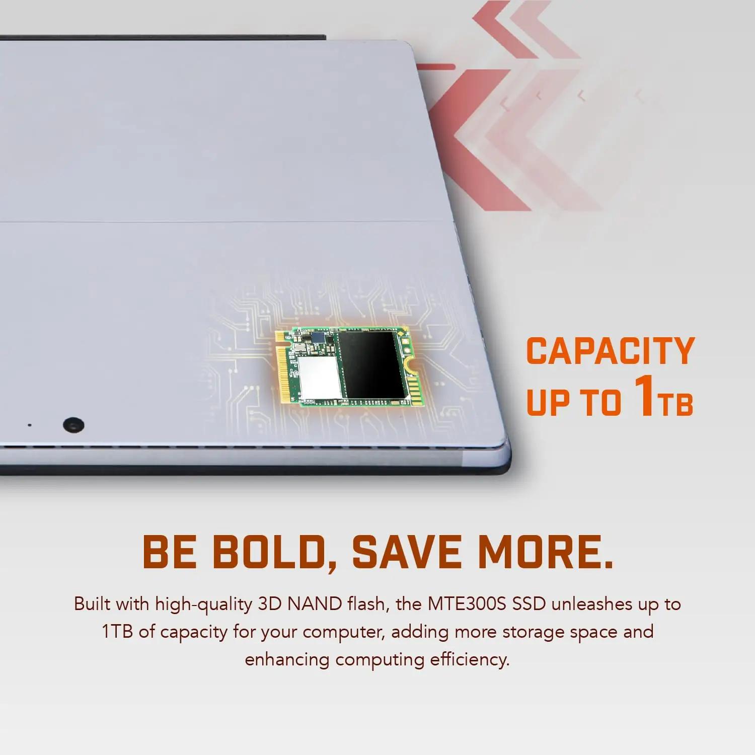 Transcend kiire 512GB M.2 SSD — kompaktne salvestuslahendus – pilt 6