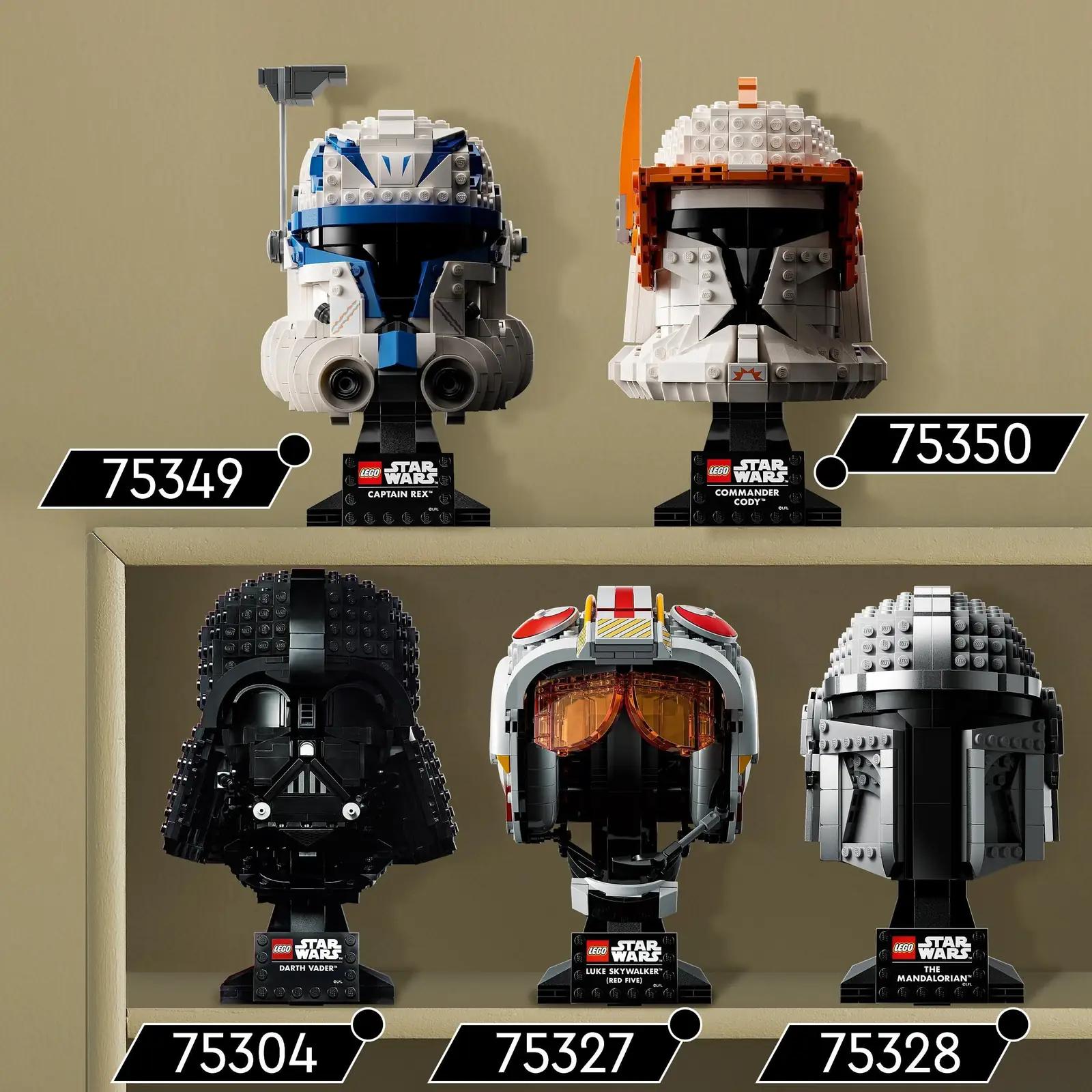LEGO dekoratiivne Captain Rex kiivri mudel – kollektsiooni ese – pilt 7