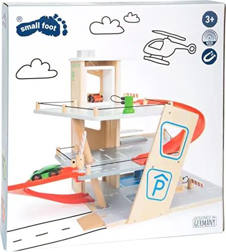 Small Foot puidust parkla Premium — kolmetasandiline mänguasi – pilt 20