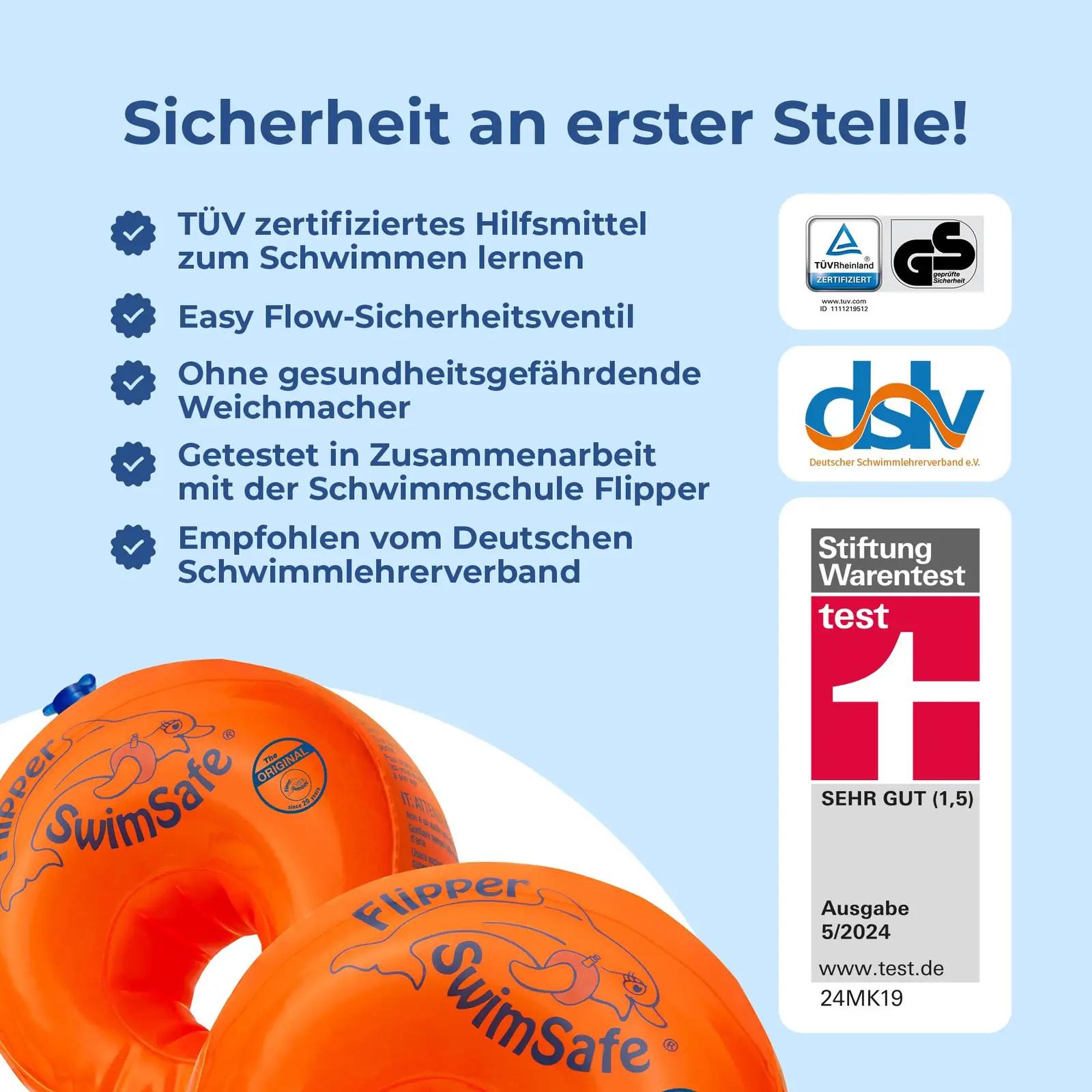 Flipper SwimSafe beebide ujumisrõngad — turvaline õppimine – pilt 6