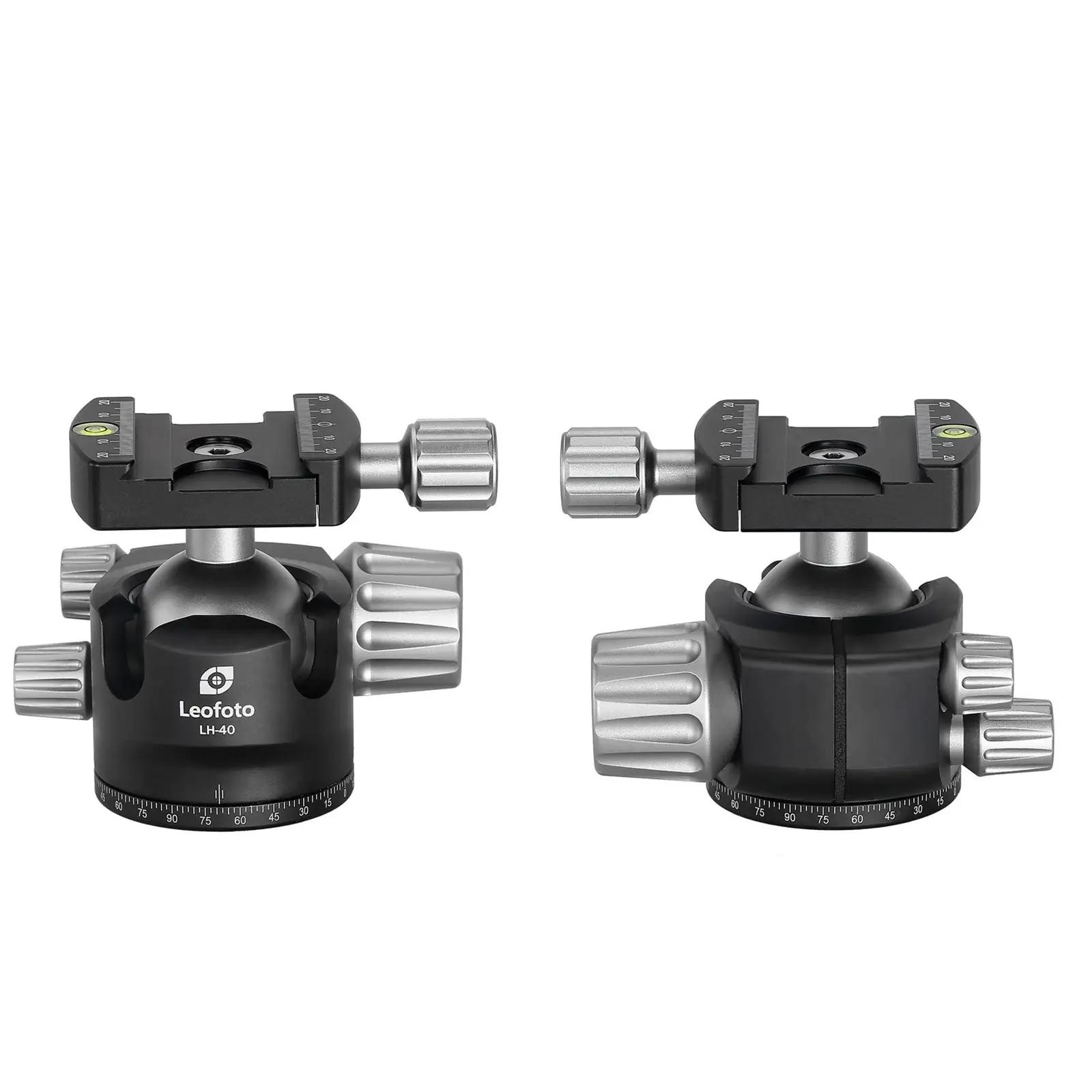 LEOFOTO LH-40+QP-70 statiivipead – detailne lähivaade