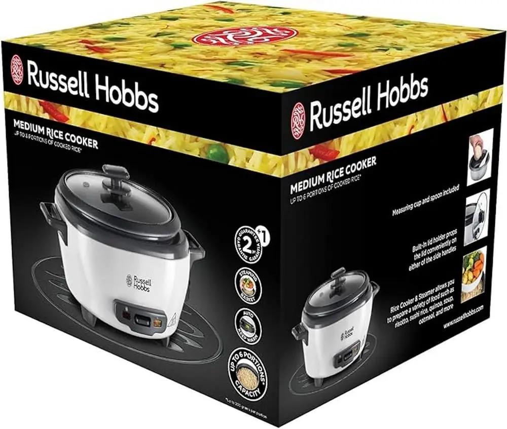 Russell Hobbs kompaktne roostevaba reiskocher — ideaalne – pakend ja tarvikud
