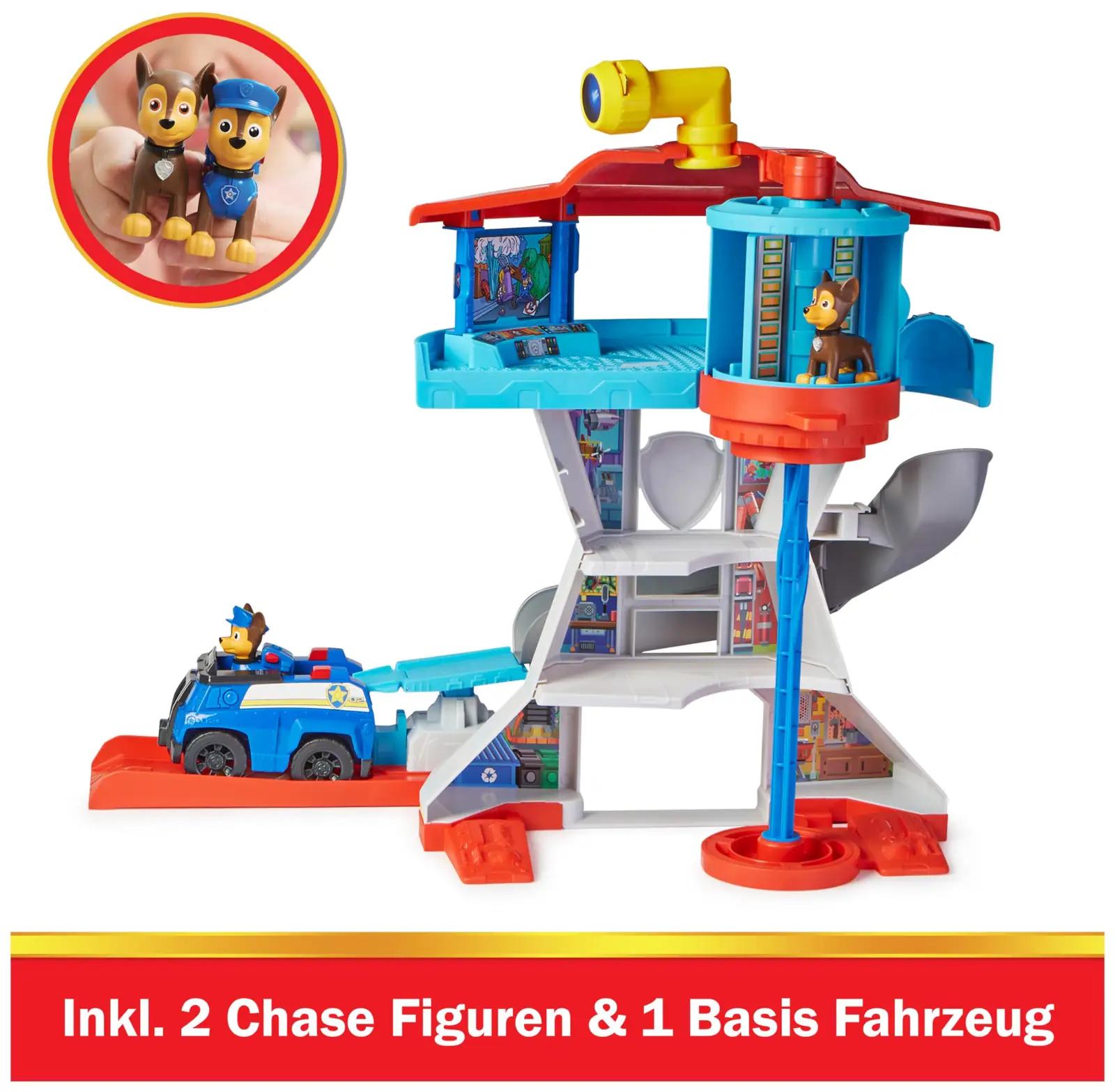 PAW PATROL mängukomplekt: vaatetorn koos sõiduki ja figuuridega – pakend ja tarvikud