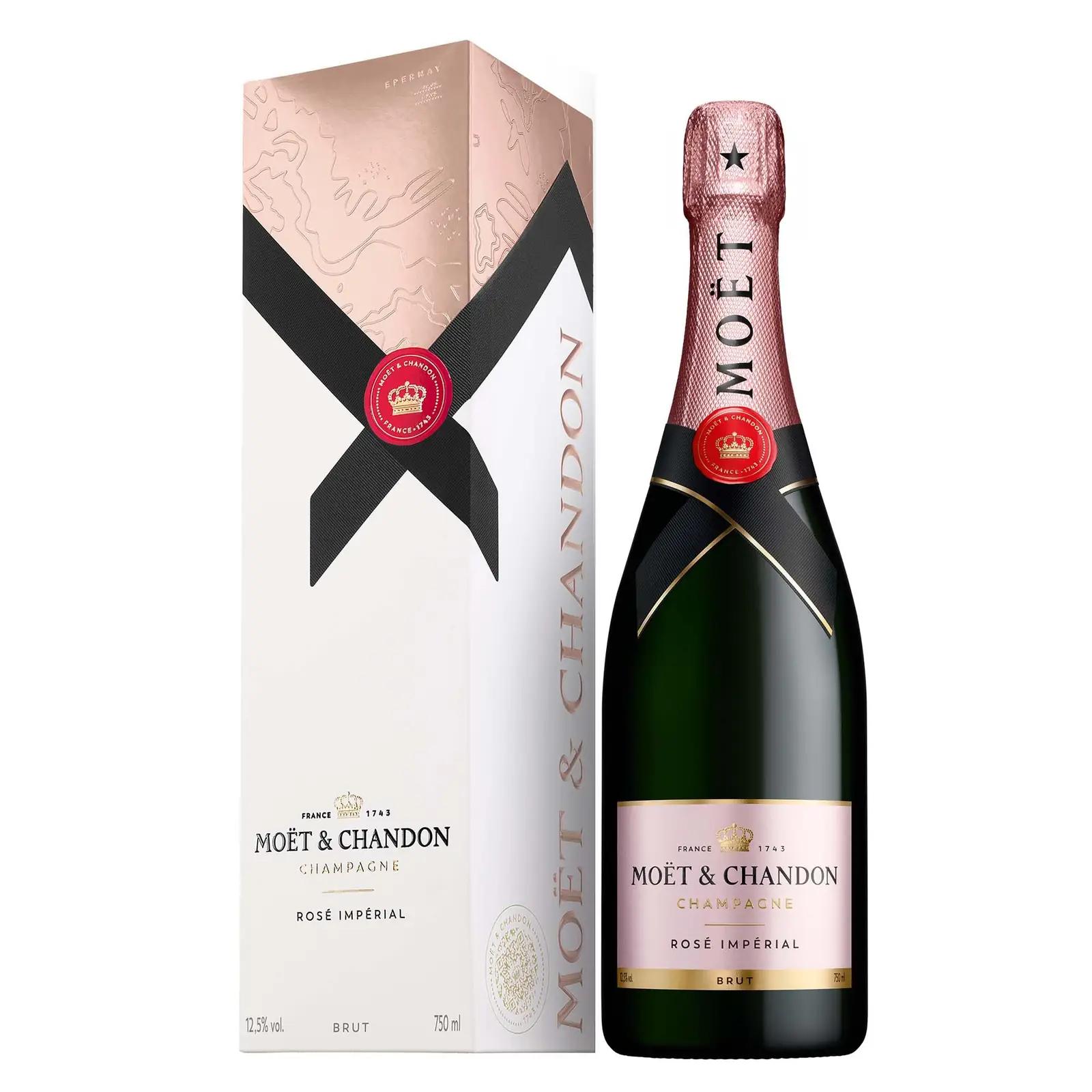 Moët & Chandon roosa šampanja kingituseks — elegantne 0,75 l