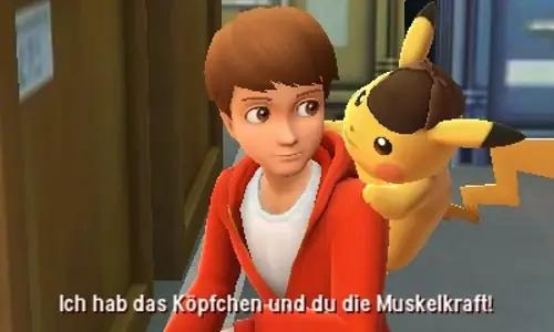 Nintendo detektiivmäng Pikachu — kaasahaarav 3DS elamus – kasutusnäide