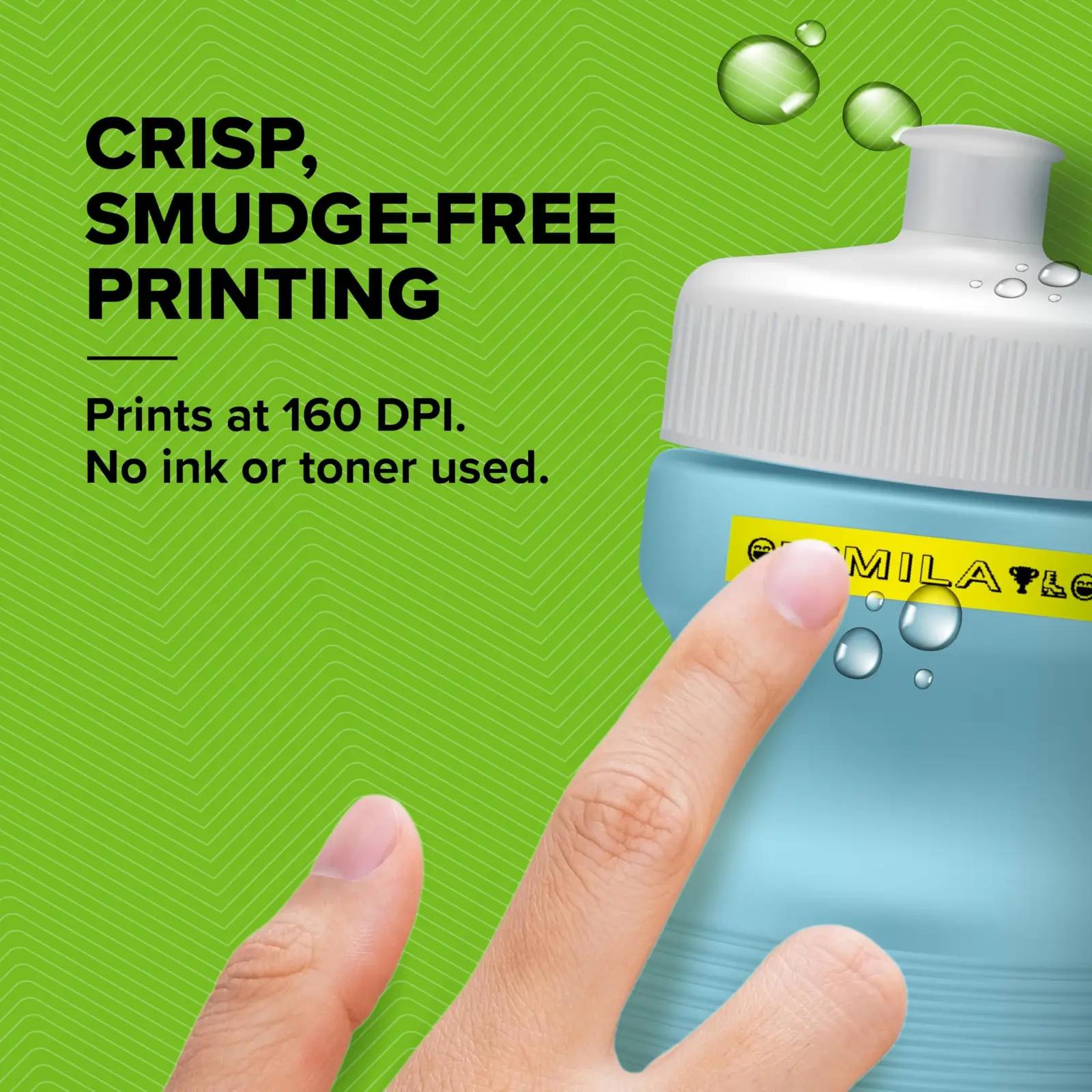 DYMO kaheksakohaline kompaktne siltide printer Bluetoothiga – lisavaade