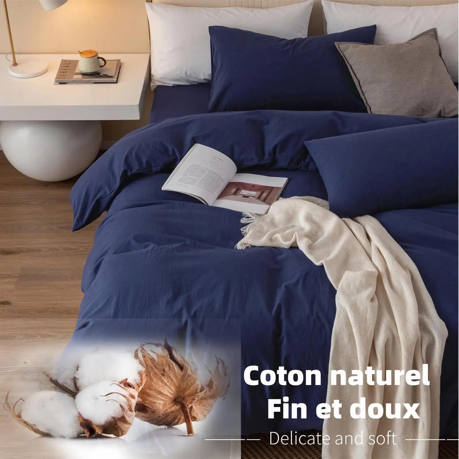 Gezu puuvillane voodipesukomplekt 200×200 cm – pehme ja hingav – detailne vaade