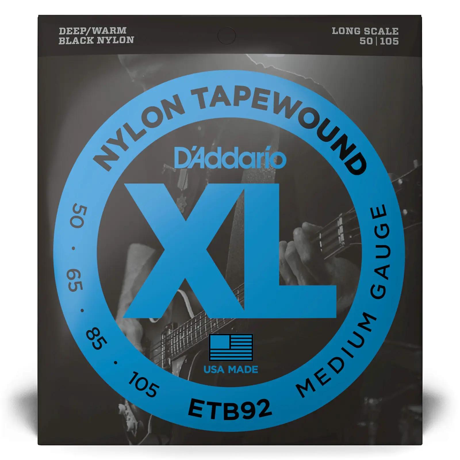 D'Addario ETB92 keeled – detailne lähivaade