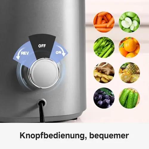 AMZCHEF 250W vastupidav mahlapress – vaikne ja tõhus – pilt 11