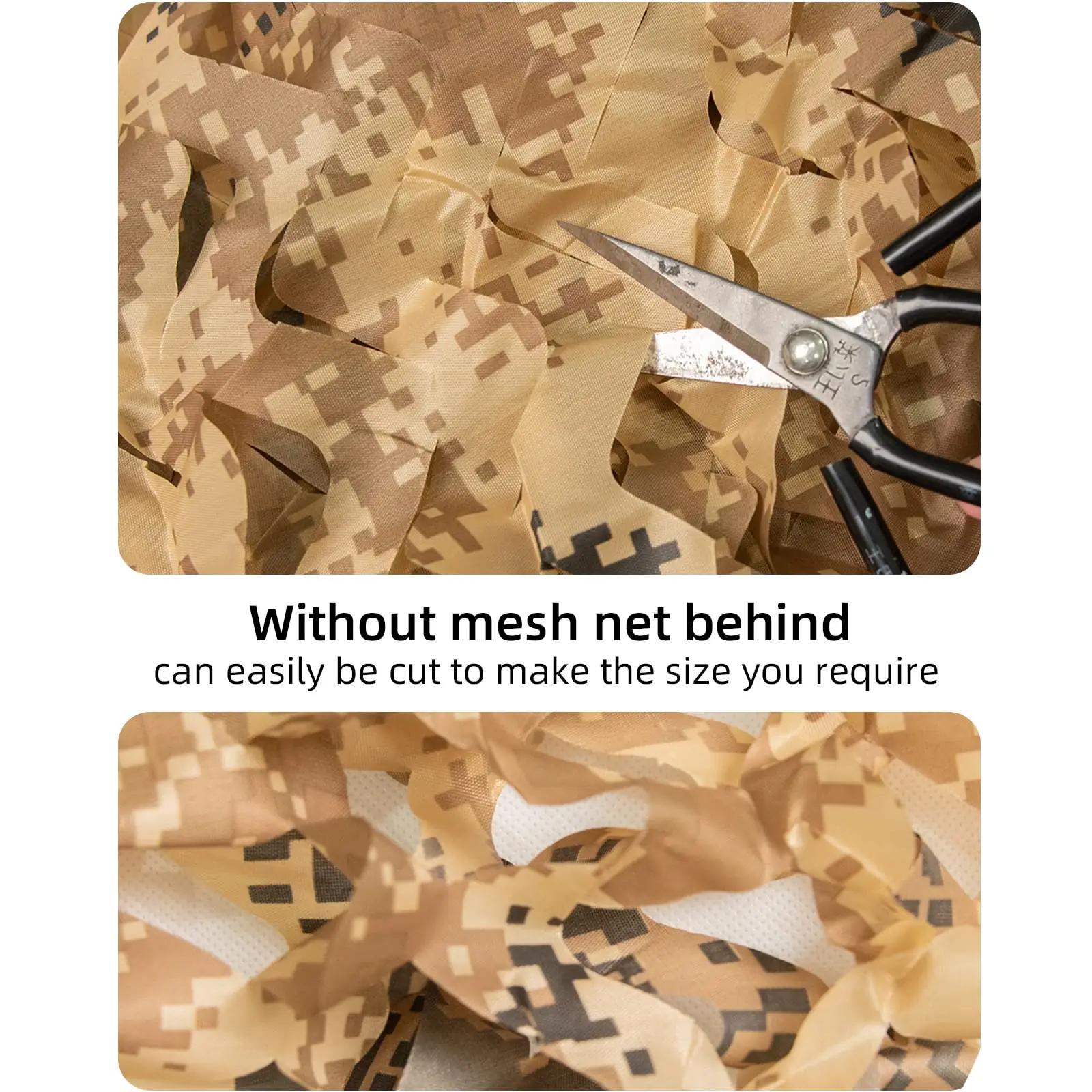 LOOGU camouflage varjekangas – tugev polüester 1.5x20m – pakend ja tarvikud
