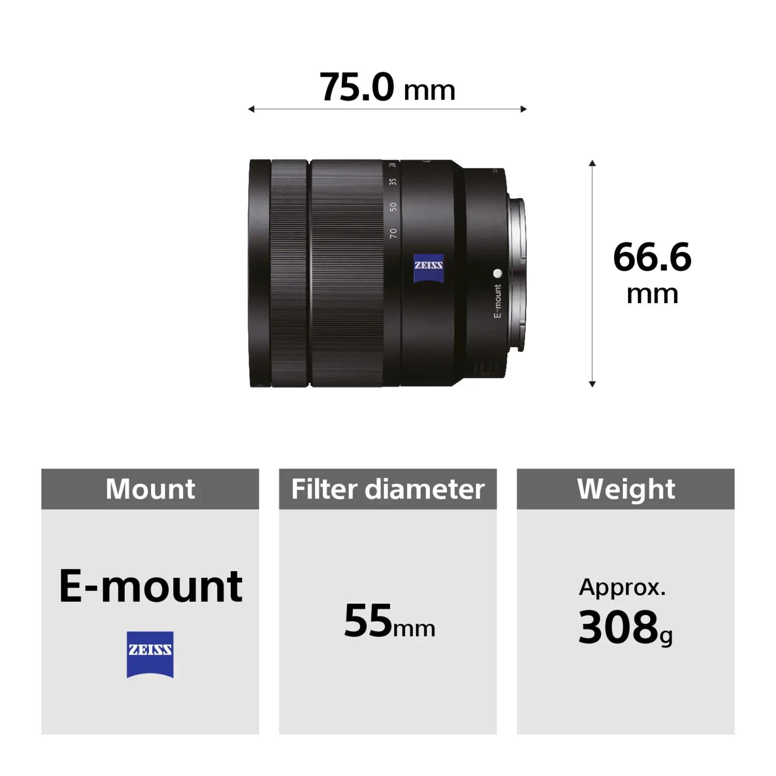 Sony Zeiss standard-zoomobjektiiv — mitmekülgne 16–70 mm – pilt 7
