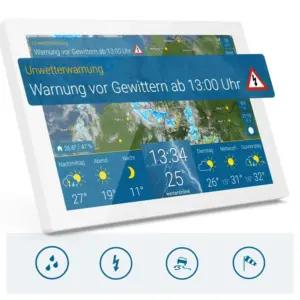 WetterOnline 3e generatie met binnensensor aed – detailne lähivaade