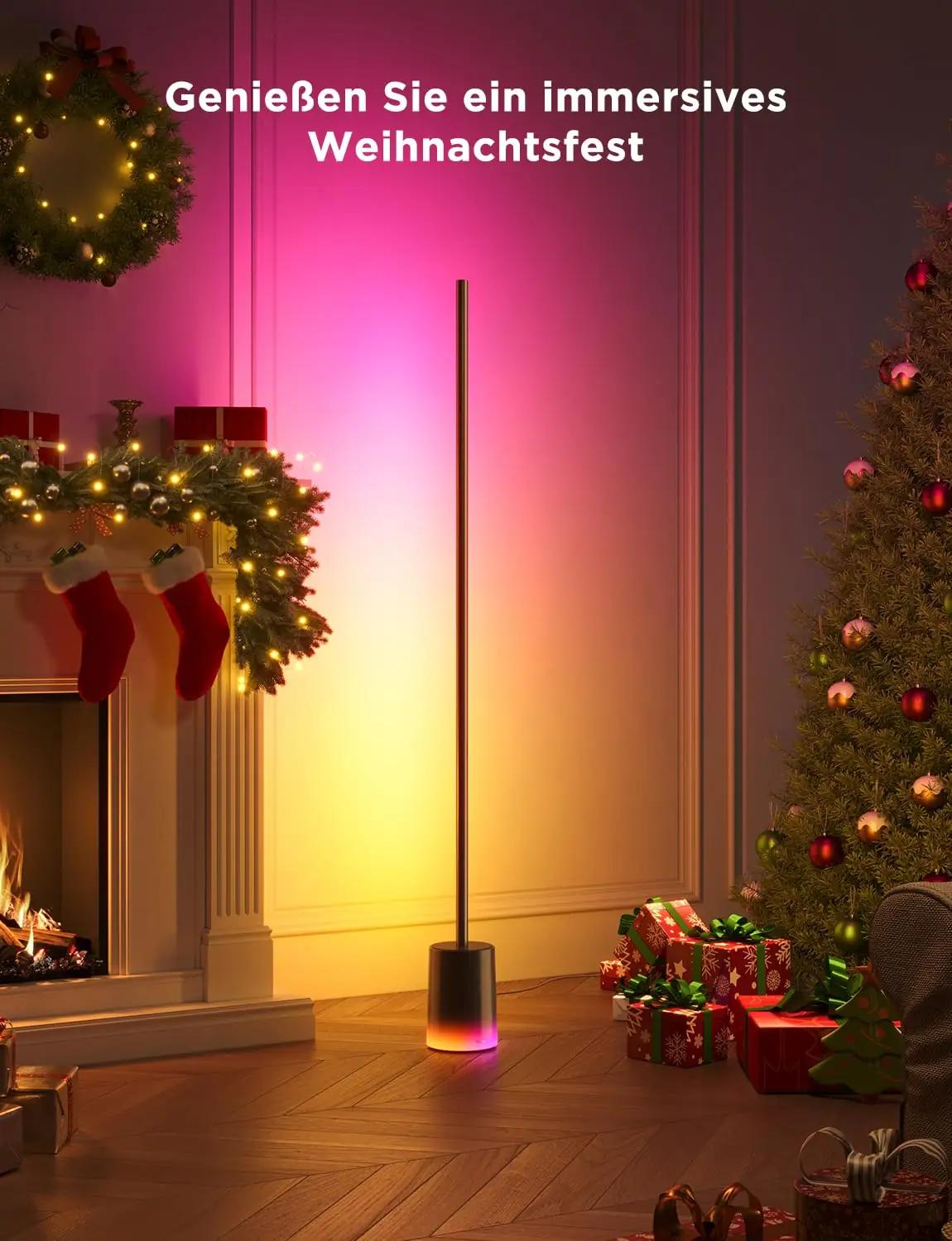 Govee modernne LED-lamp 152 cm dimmitav ja RGBIC värvid – pilt 9