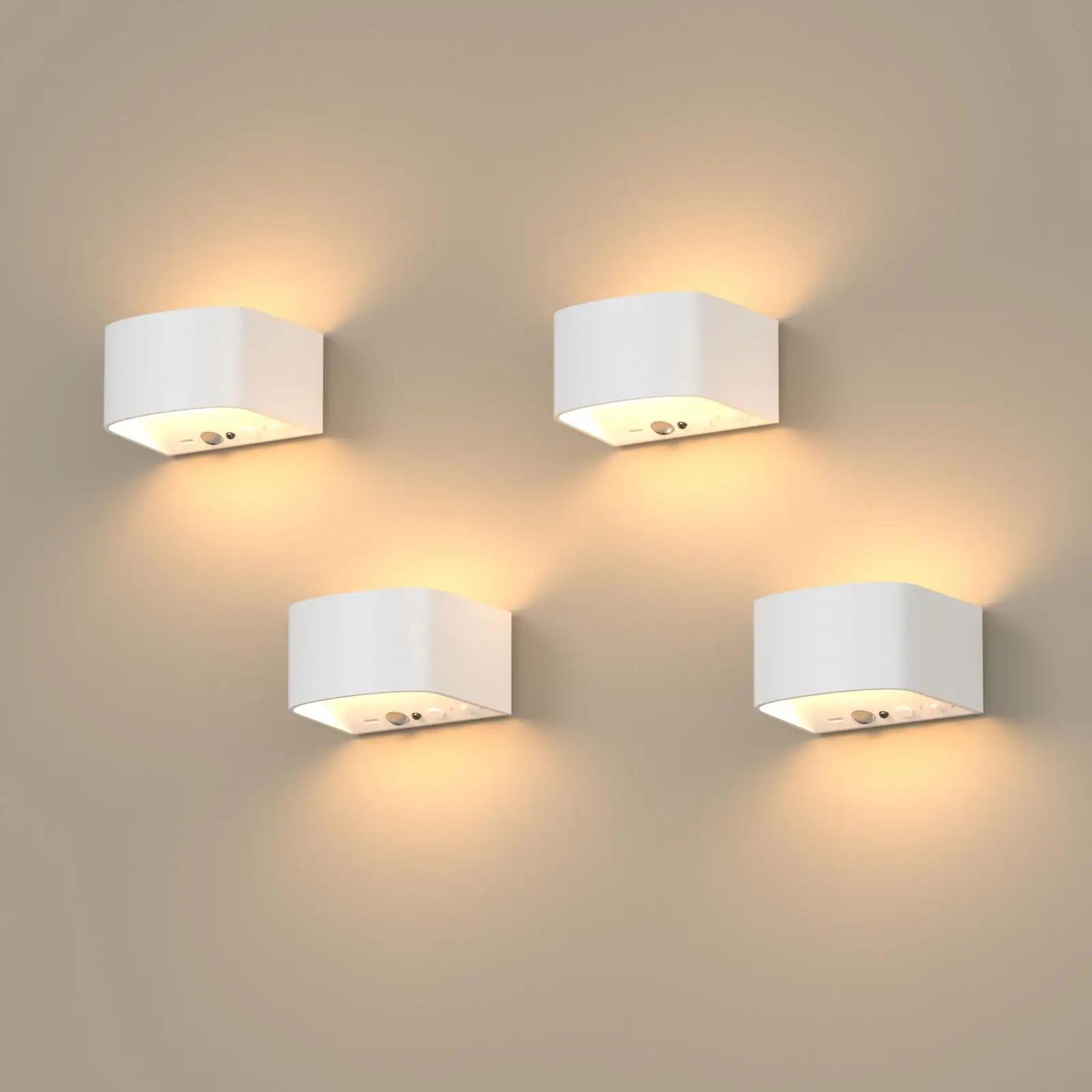FULEN laetav LED seinavalgusti 4 tk — liikumisanduriga – pilt 8