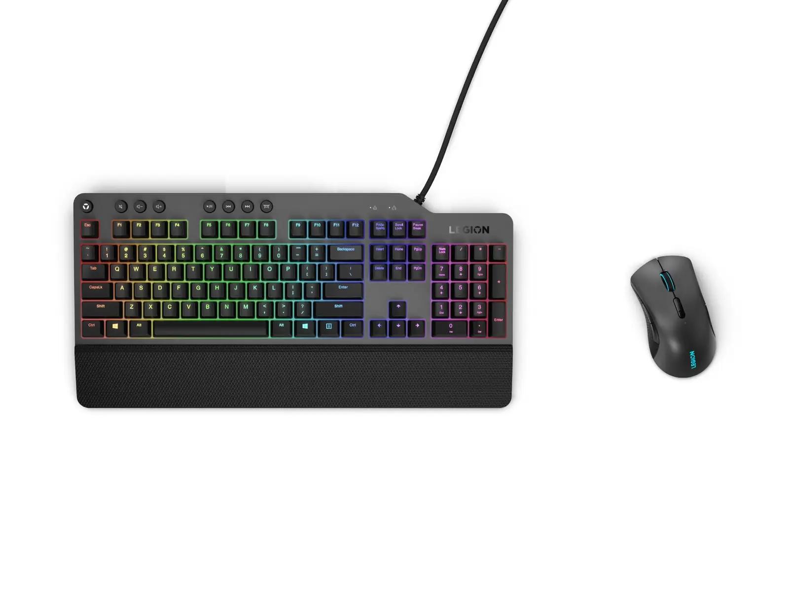 Lenovo vastupidav mänguhiir Legion M600 — ergonoomiline ja täpne – pilt 7