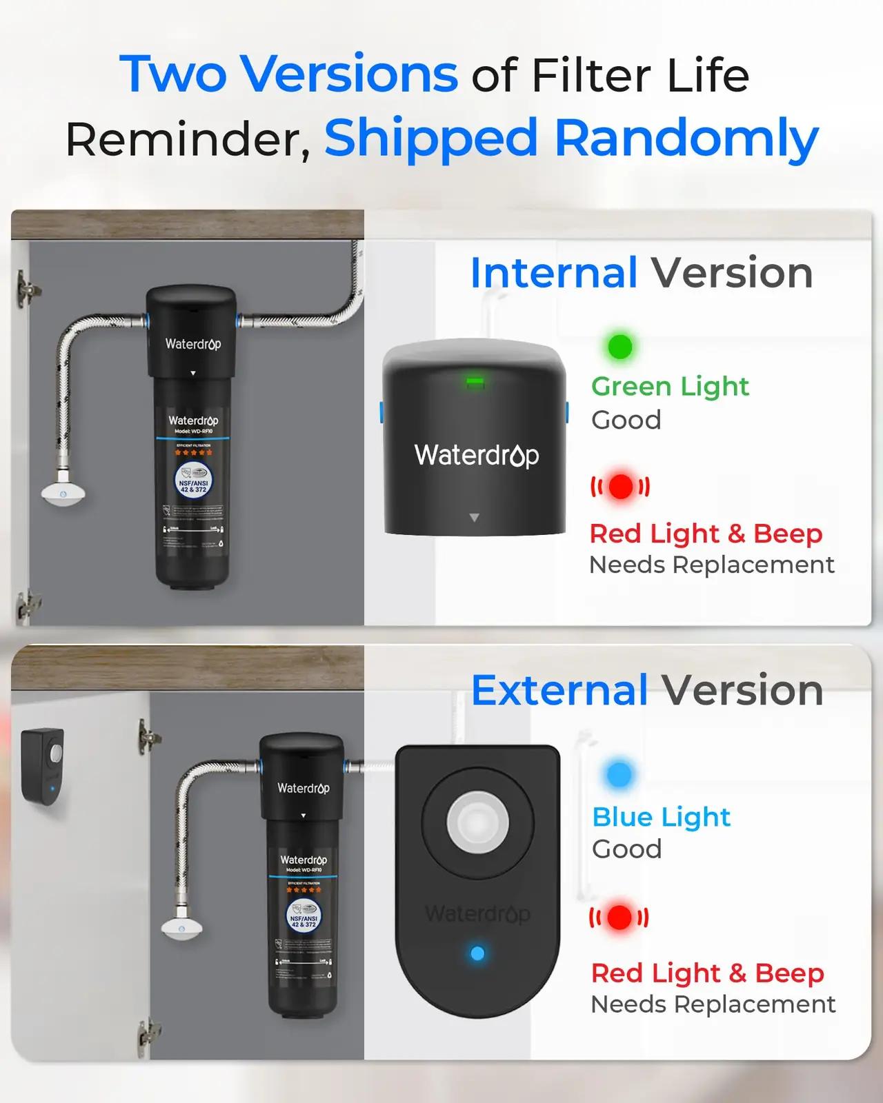 Waterdrop allapandav veefilter WD-10UA — puhas joogivesi kööki – pilt 6