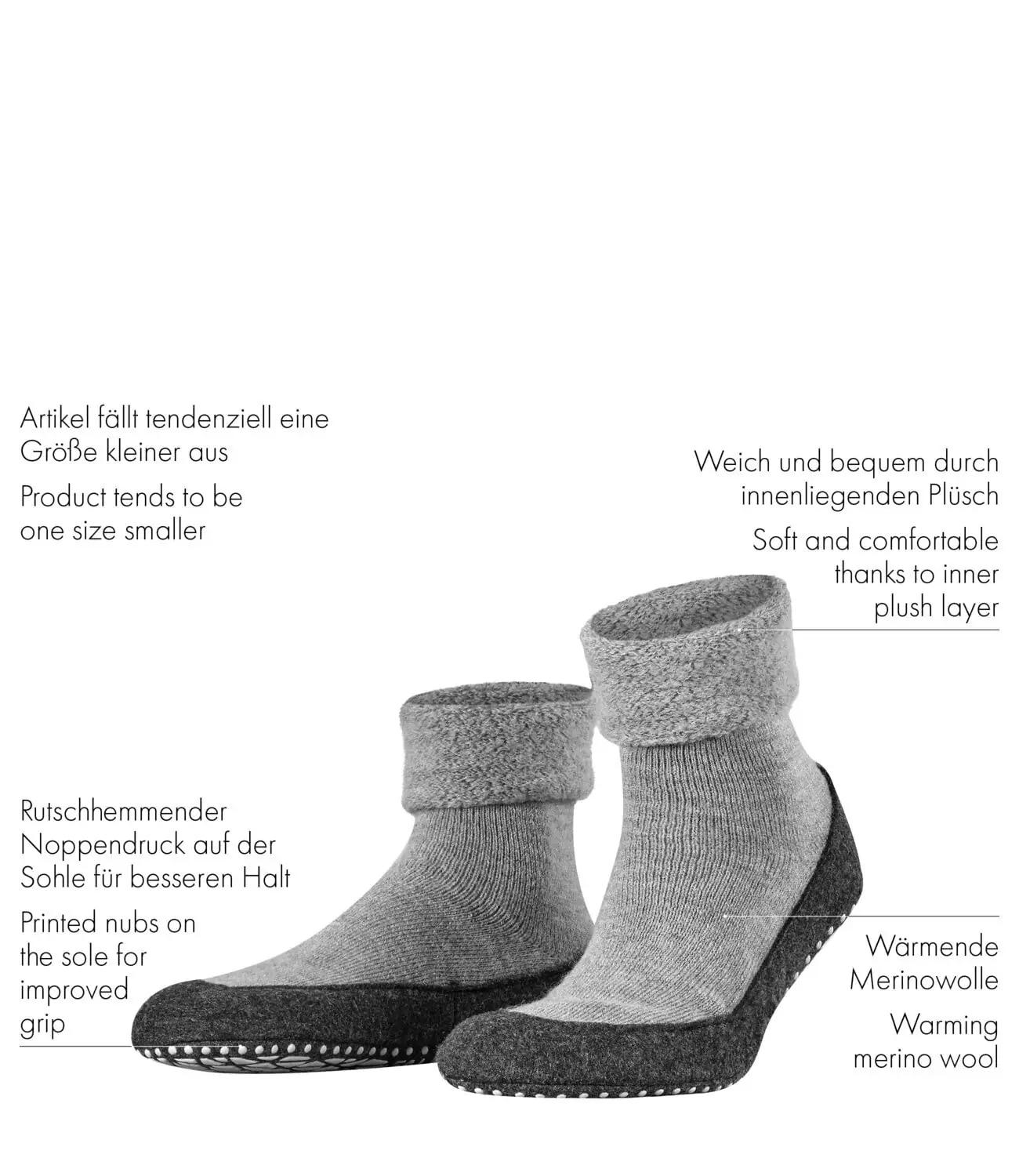 FALKE villased Stoppersocken Cosyshoe — soojad kodusokid – pakend ja tarvikud