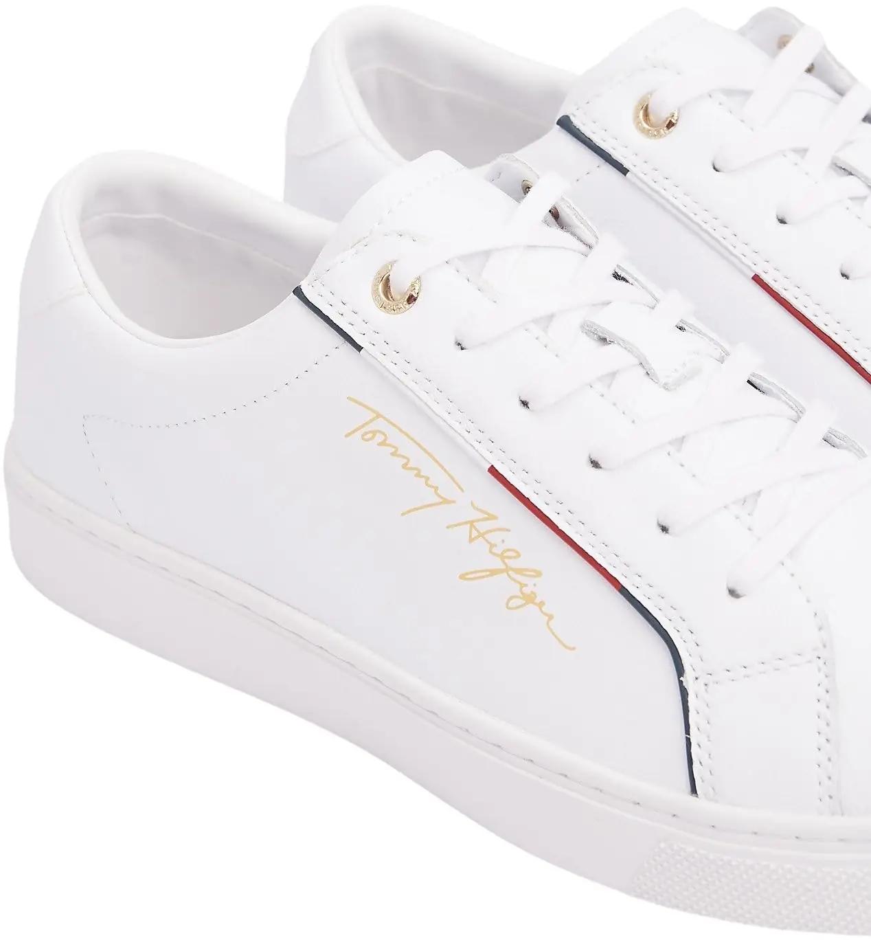 Tommy Hilfiger valged nahast vabaajajalatsid – pilt 8