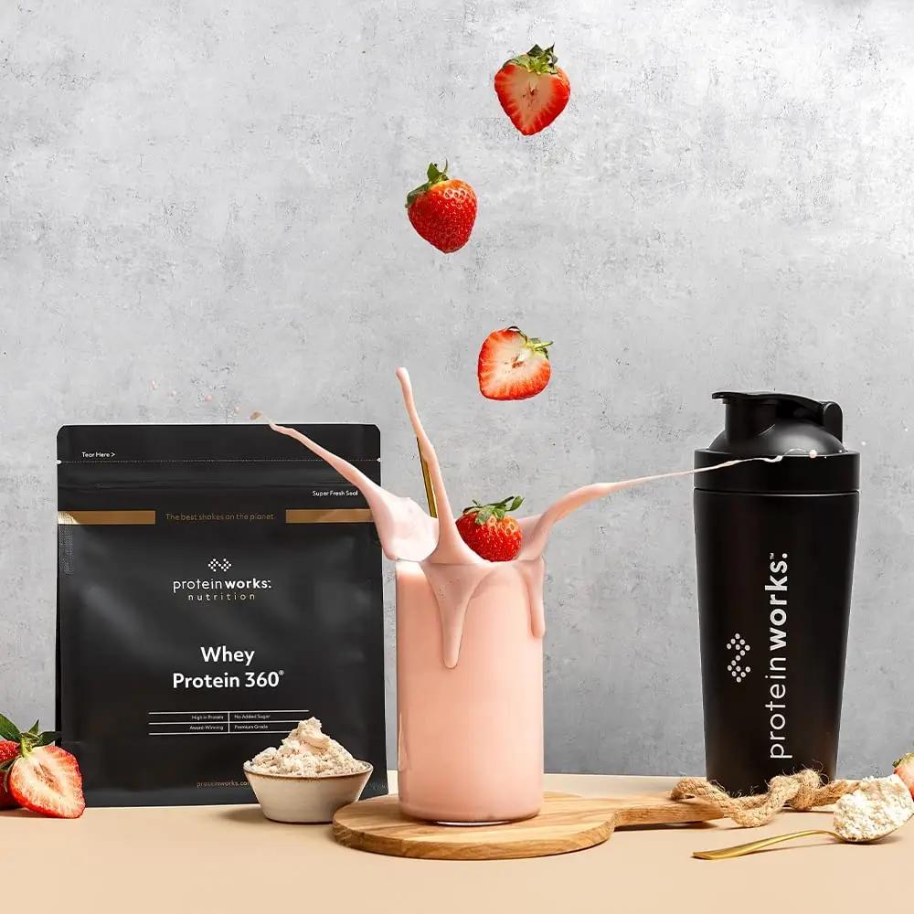 THE PROTEIN WORKS 2.4kg šokolaadine vadakuvalk treeningujärgseks – kasutusnäide