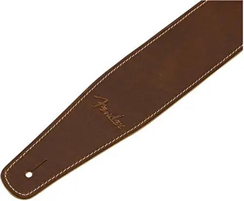 Fender nahast kitarririhm – mugav ja stiilne tan 2.5″ – detailne vaade