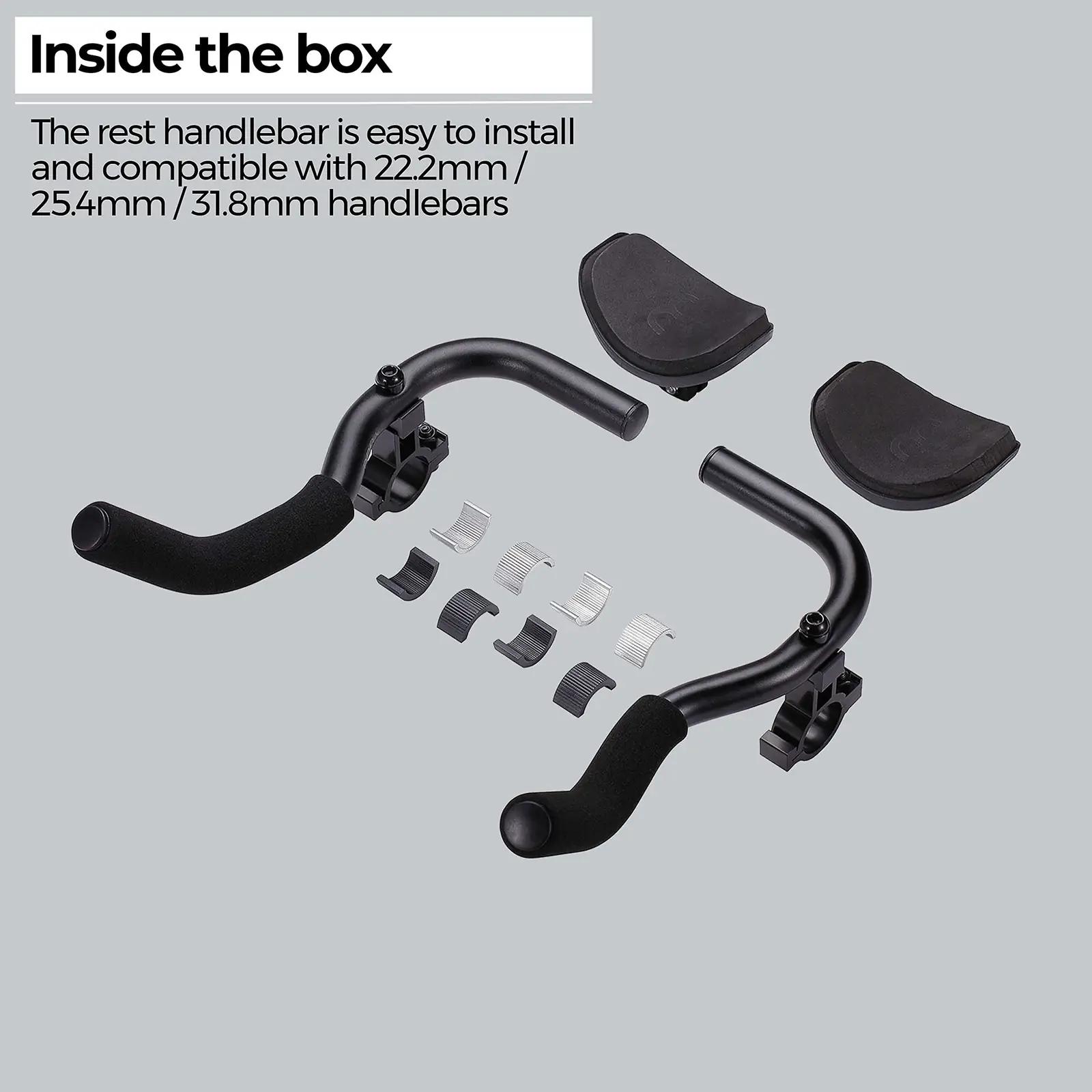 BBB alumiiniumist AeroComfort käetugi — ergonoomiline triatlonile – pilt 6