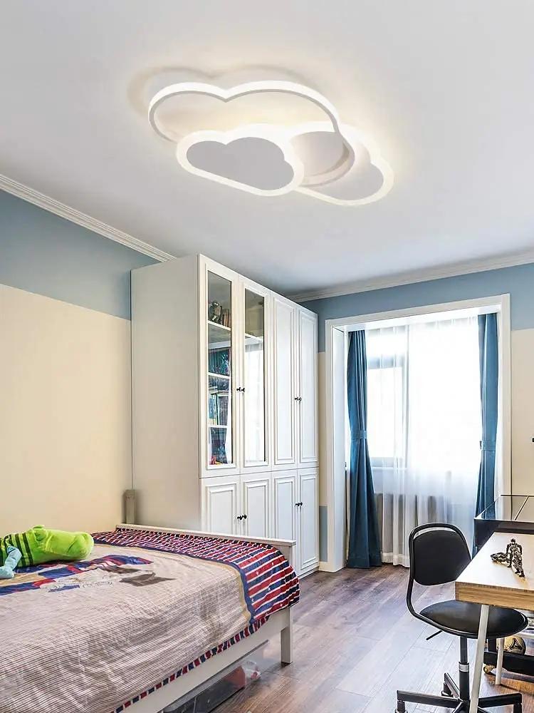 ZEKEI modernne pilvelamp lastele — 42 cm raudrõõm – detailne vaade