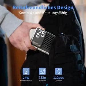 ZHIYUN ZYPLM105 fotostuudio ja valgustus – detailne lähivaade