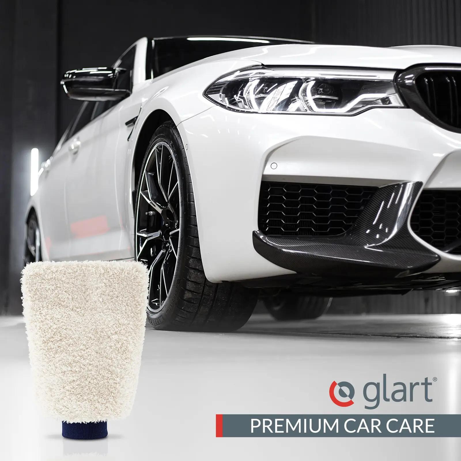 Glart pehme mikrofiberkinnas auto pesuks — 3 tk komplekt – pilt 7