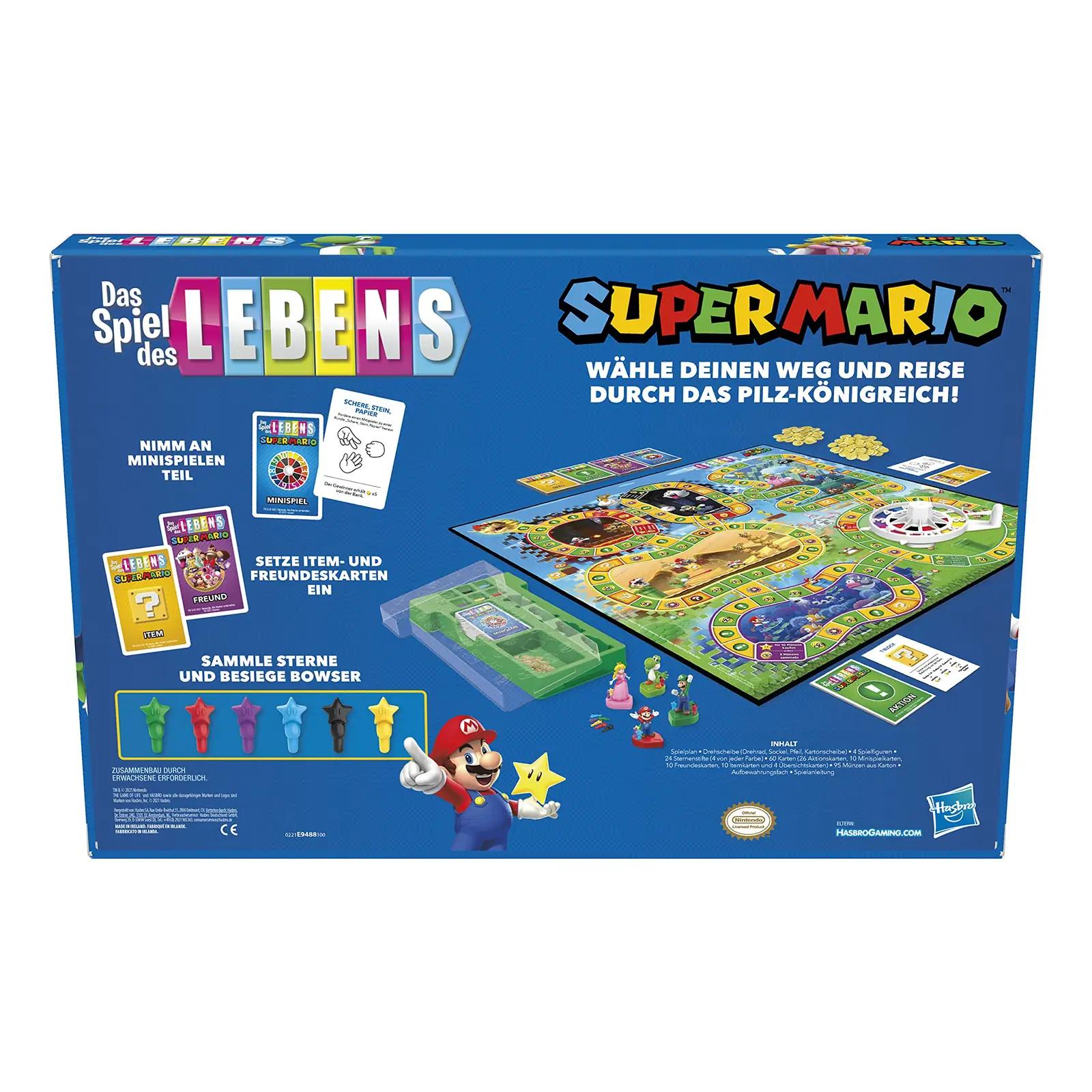 Hasbro Gaming Super Mario lauamäng – pere- ja kinkieelis – kasutusnäide