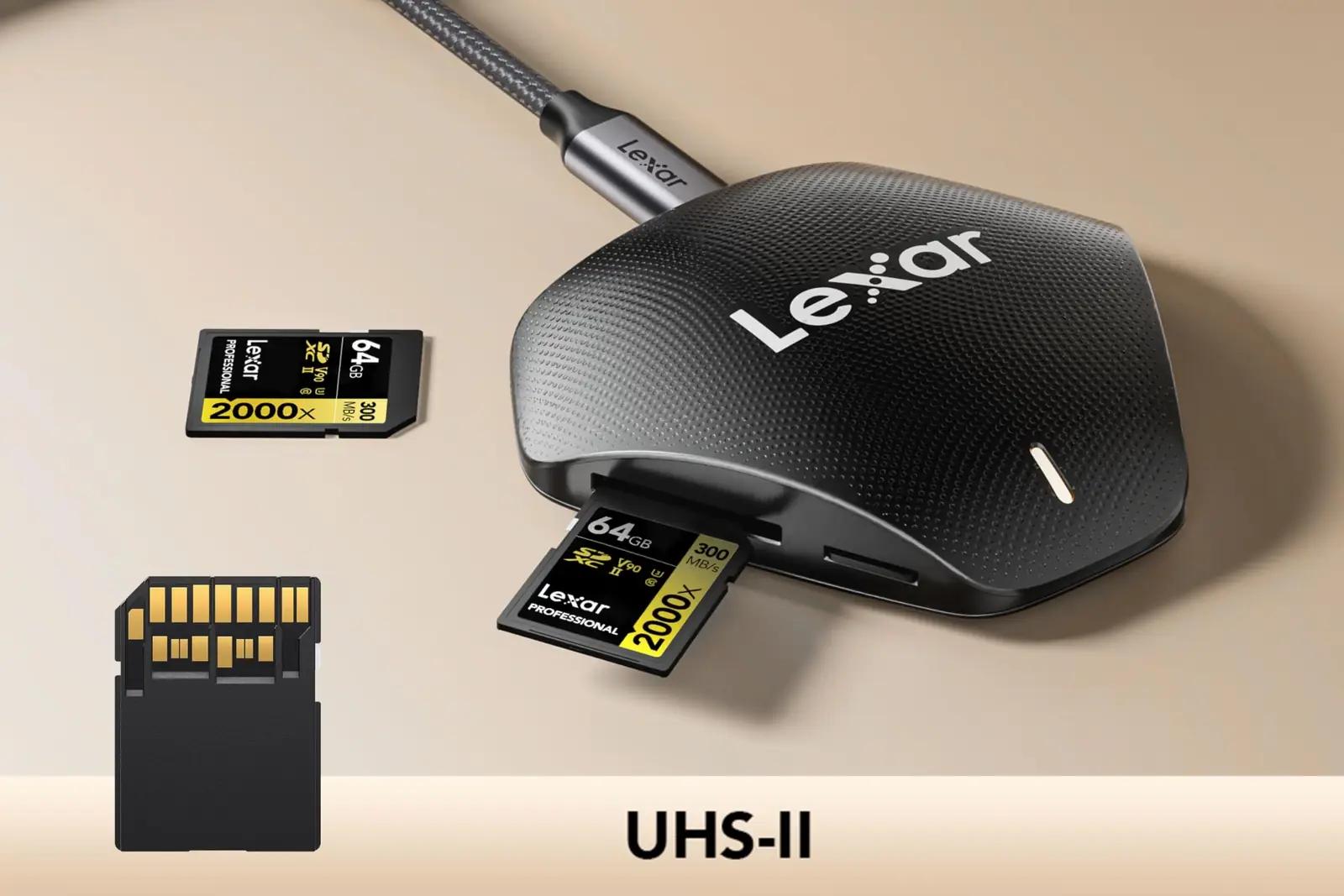 Lexar mälukaart 64GB SDXC UHS-II — kiire videole ja – pilt 6