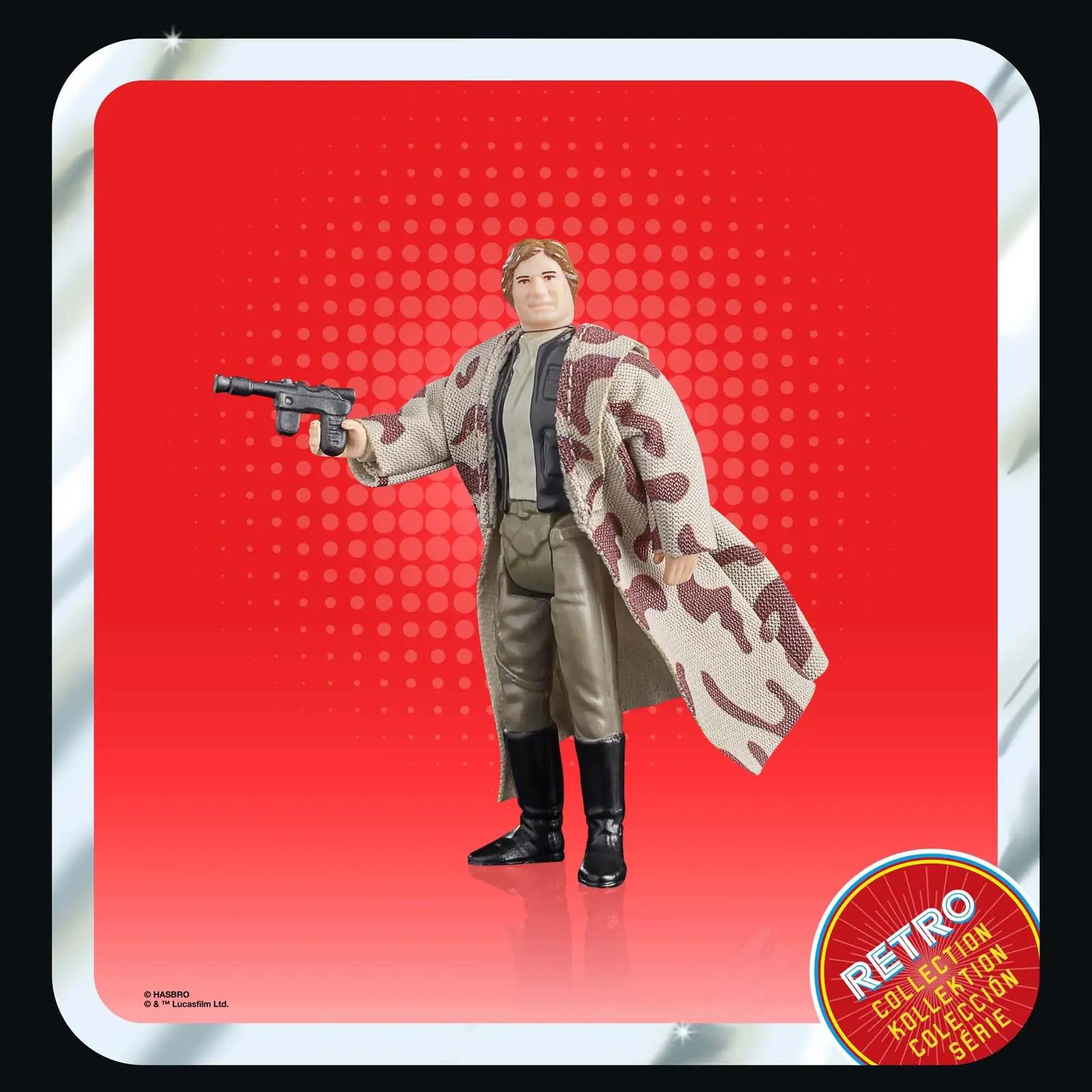 Star Wars plastist kollektsiooni Han Solo ripats charm, 9,5 cm – pakend ja tarvikud