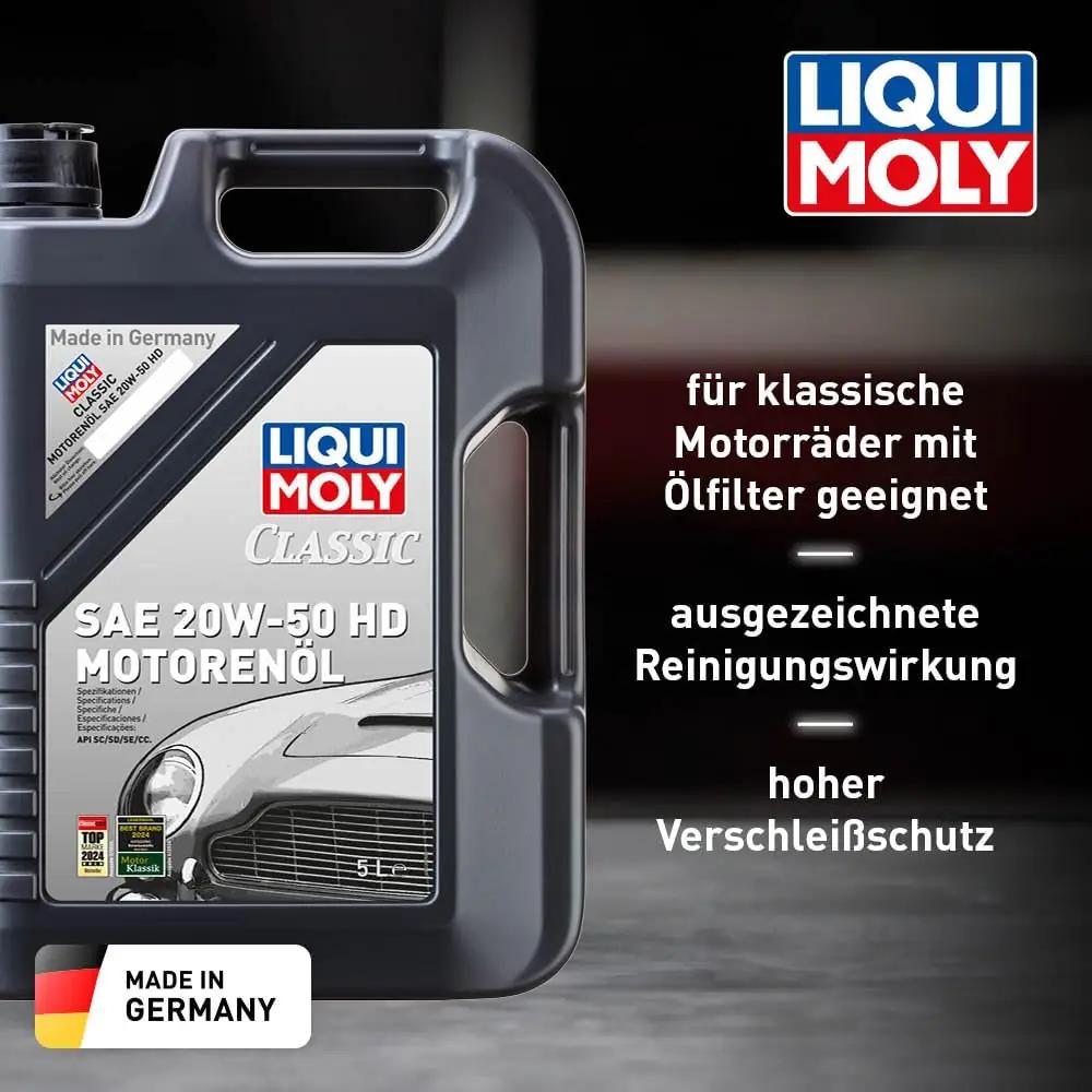 Liqui Moly 1129 mootoriõlid autod – detailne lähivaade