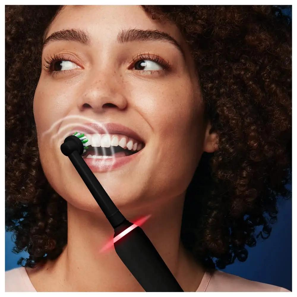 Oral-B must riba — eriline elektriline hambahari kingituseks – pakend ja tarvikud