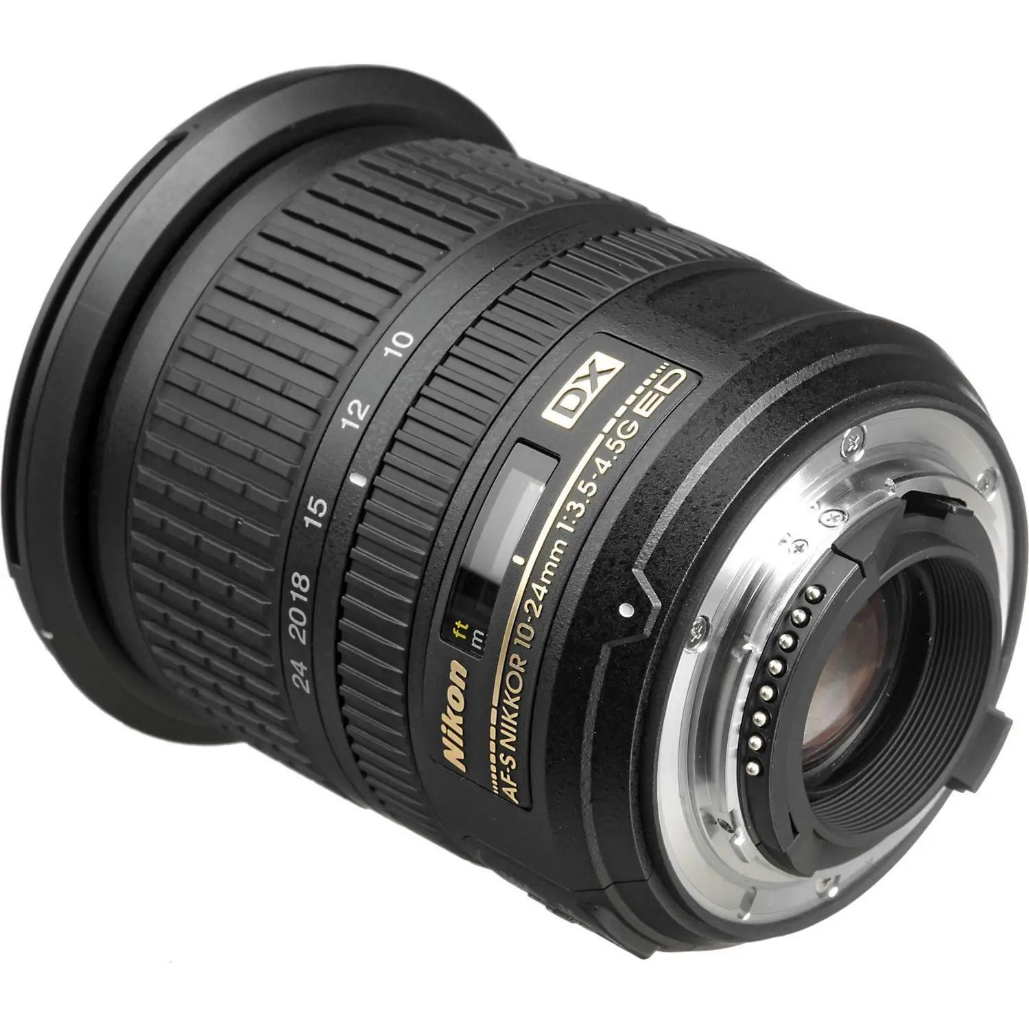Nikon lainurkobjektiiv 10–24mm – kvaliteetne reisikaaslane – detailne vaade