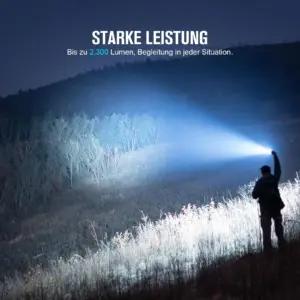 OLIGHT O-WARRIOR3SBK#-DI VC-DE taskulambid – detailne lähivaade