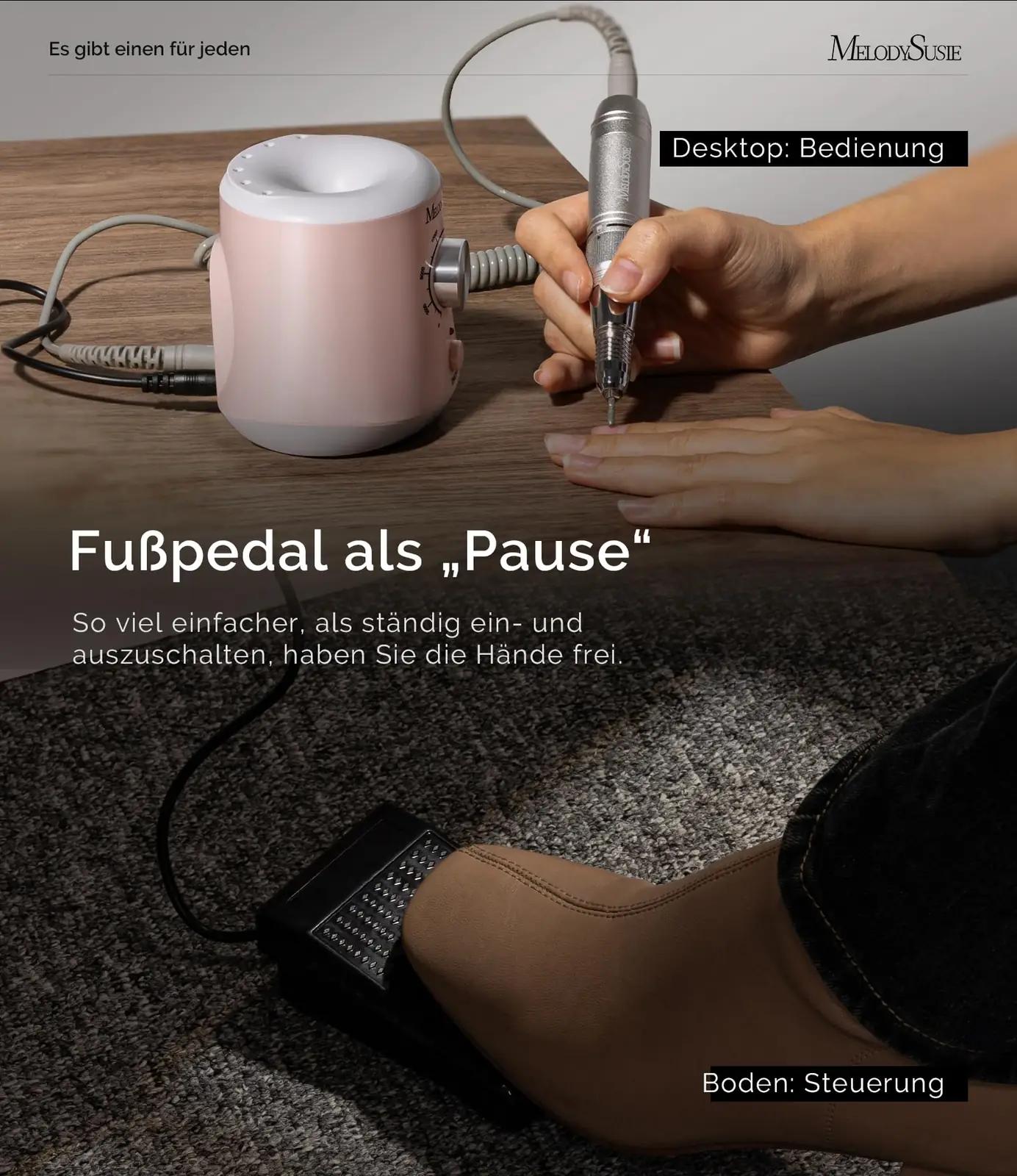MelodySusie roosa elektriline küünehooldus — professionaalne ja – lisavaade