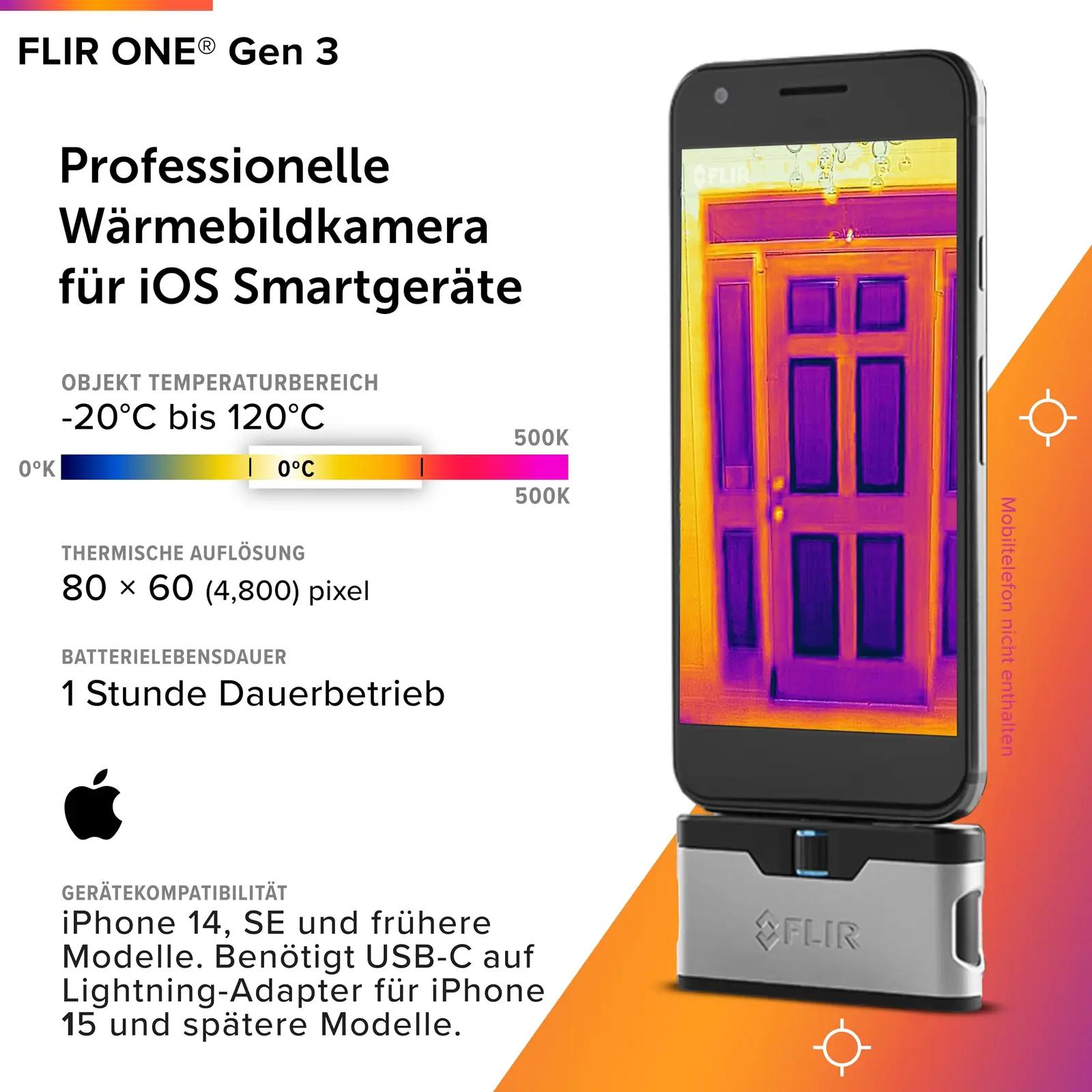 FLIR termokaamera iPhone’ile – kodu‑ ja pro‑kontroll – detailne vaade