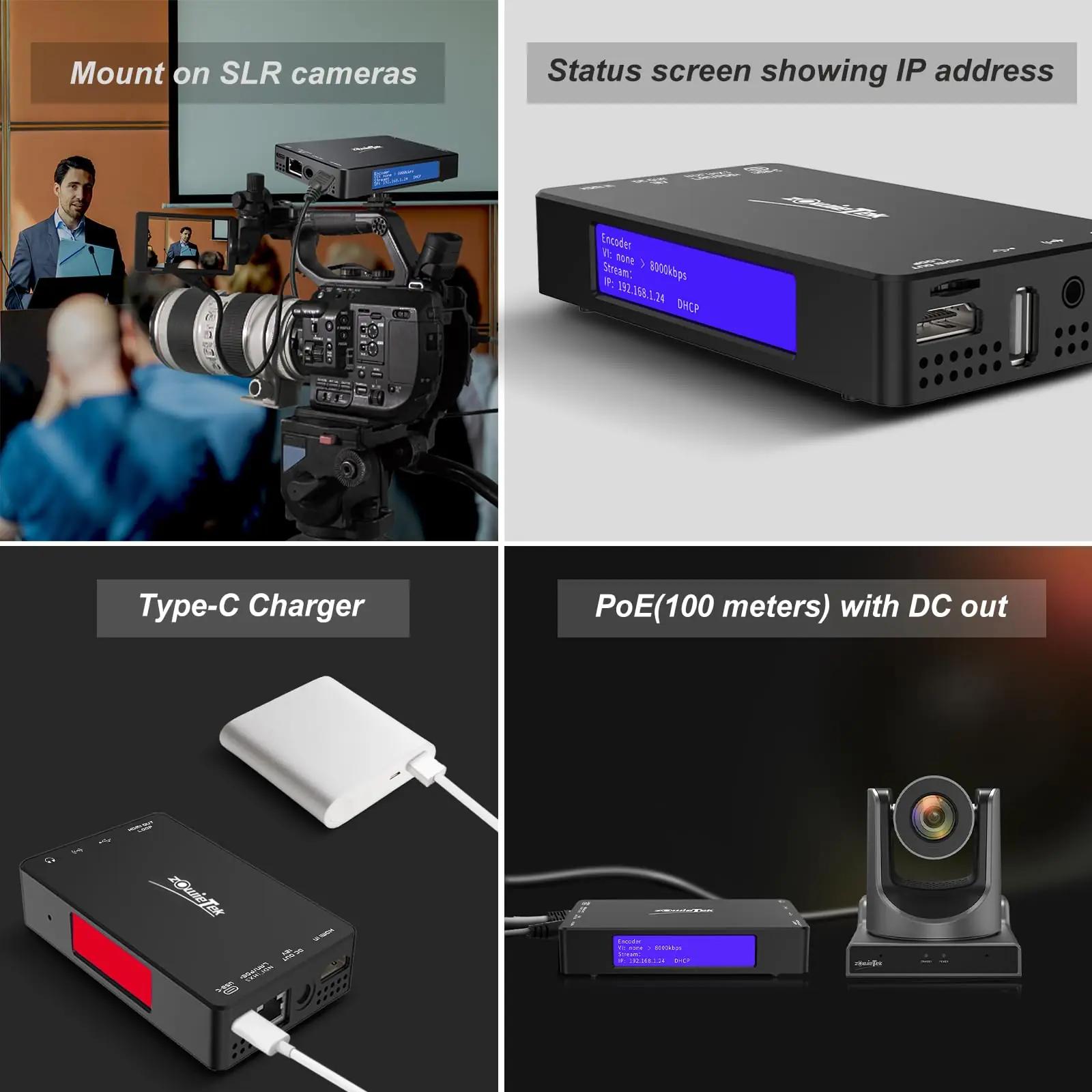 zowietek 4K HDMI konverter ja salvestaja – professionaalne voog – pilt 8